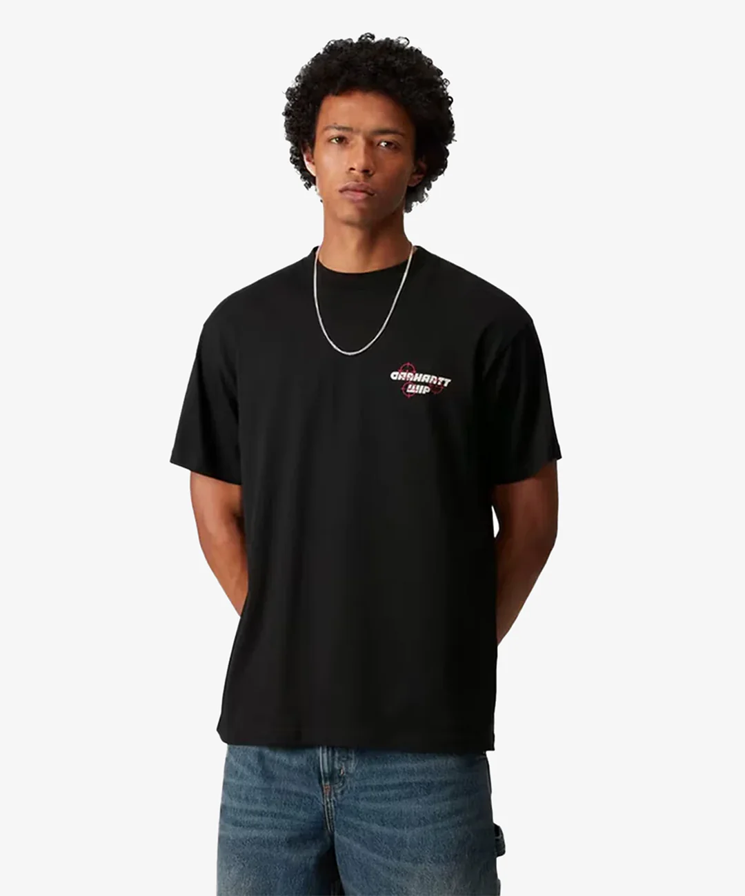 Carhartt | S/S WIPTOPIA T-SHIRT { BLACK - Image 3