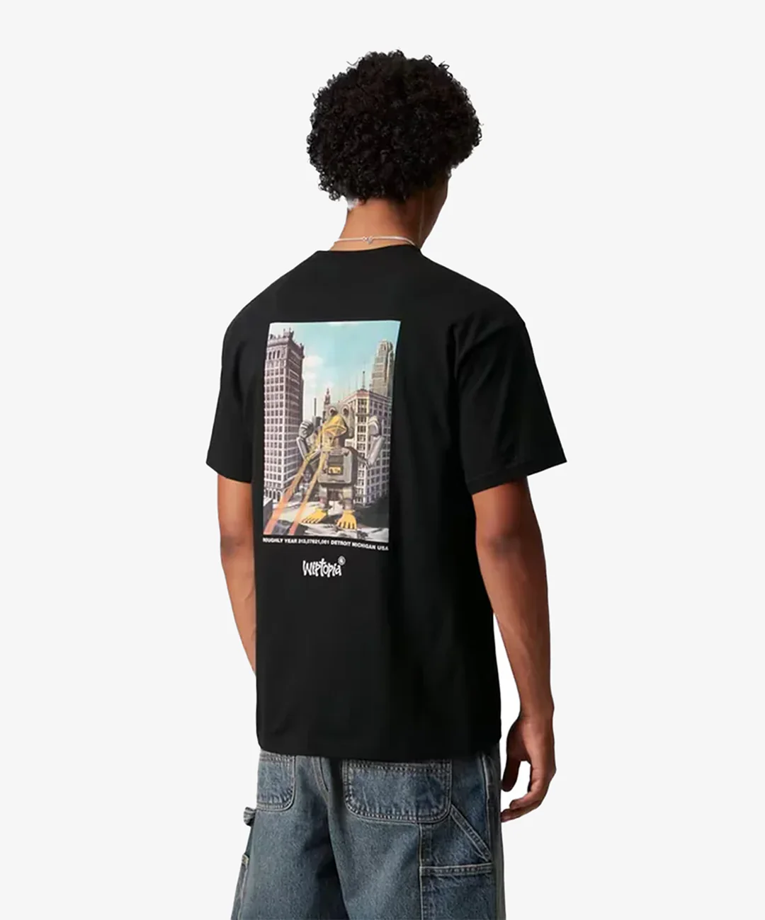 Carhartt | S/S WIPTOPIA T-SHIRT { BLACK - Image 4