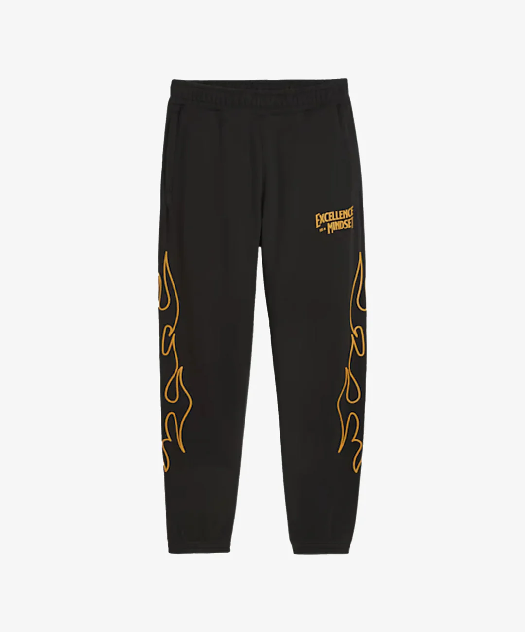 Puma | CAUTION BASKETBALL TRACK PANTS { BLACK - Image 5
