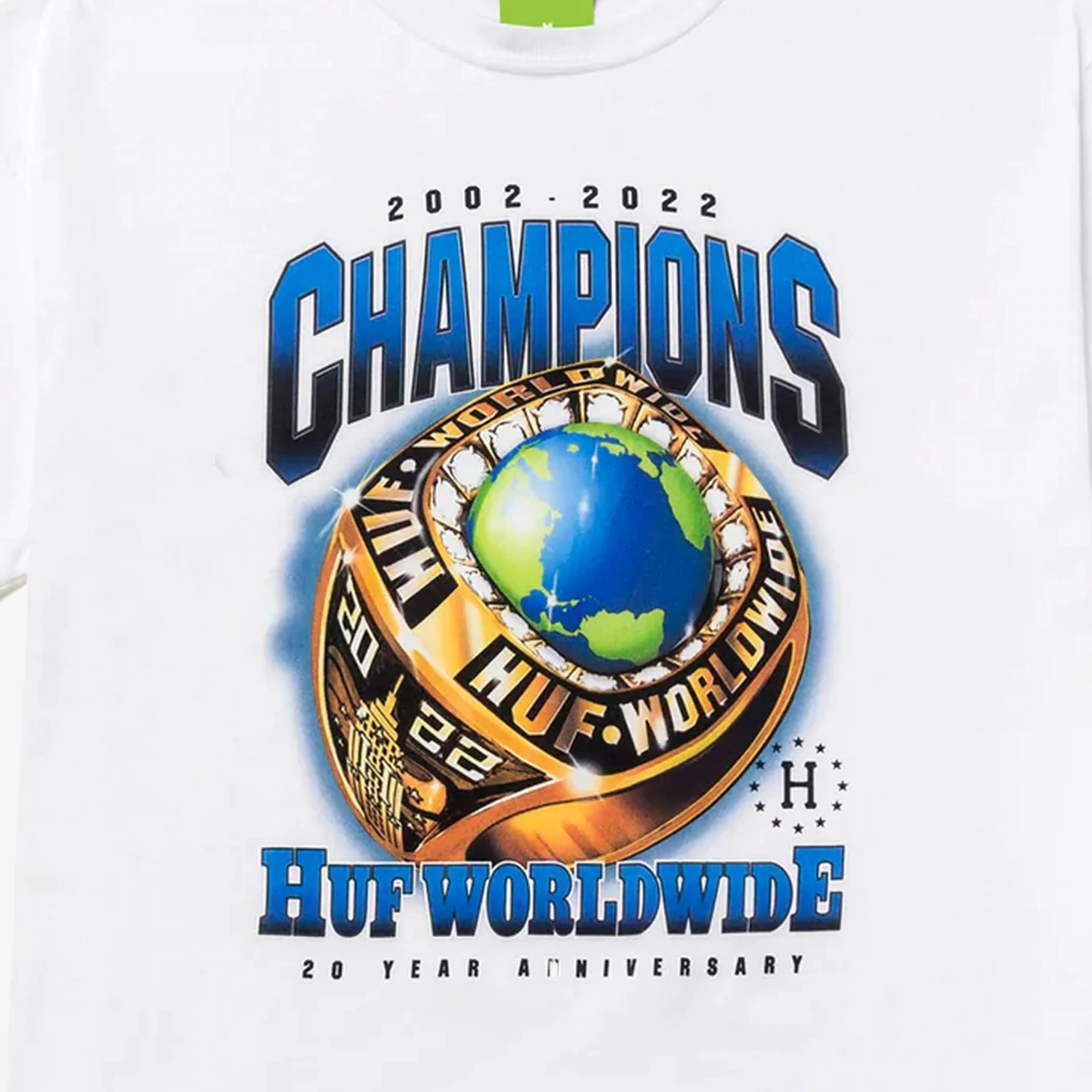 HUF | CHAMPIONS S/S TEE { WHITE - Image 2