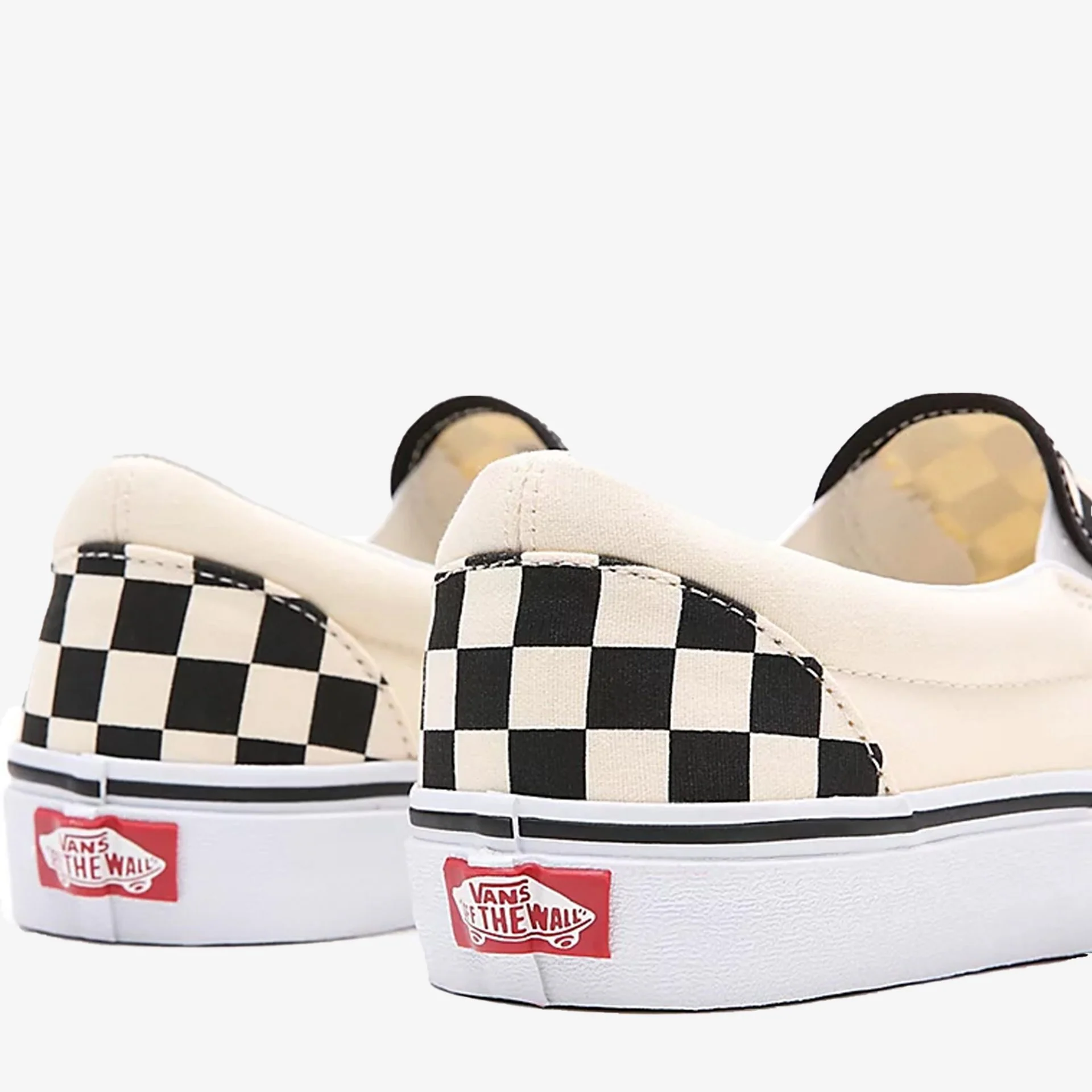 Vans | CHECKERBOARD CLASSIC SLIP-ON { BLACK/WHITE - Image 4