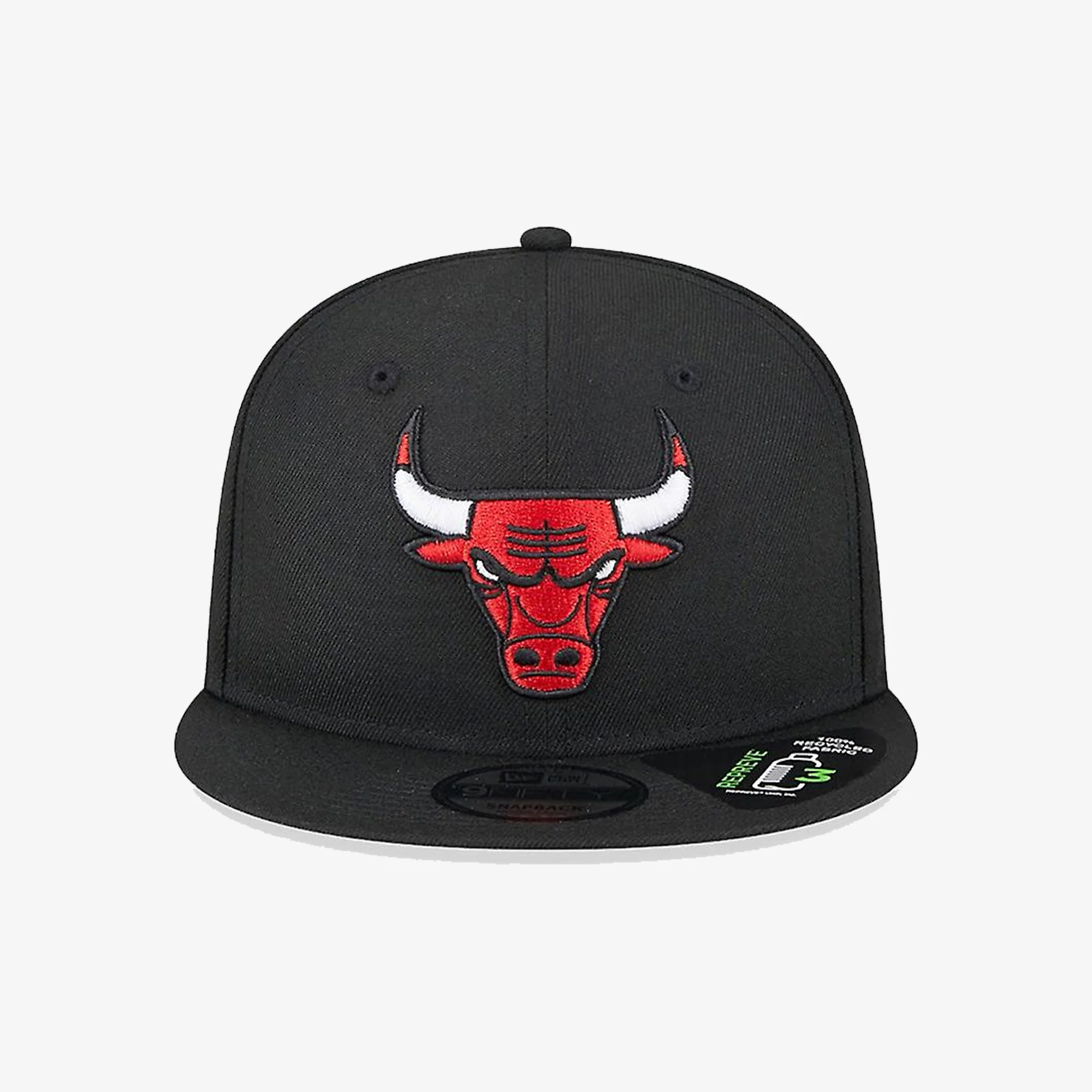 New Era | CHICAGO BULLS REPREVE BLACK 9FIFTY SNAPBACK CAP { BLACK