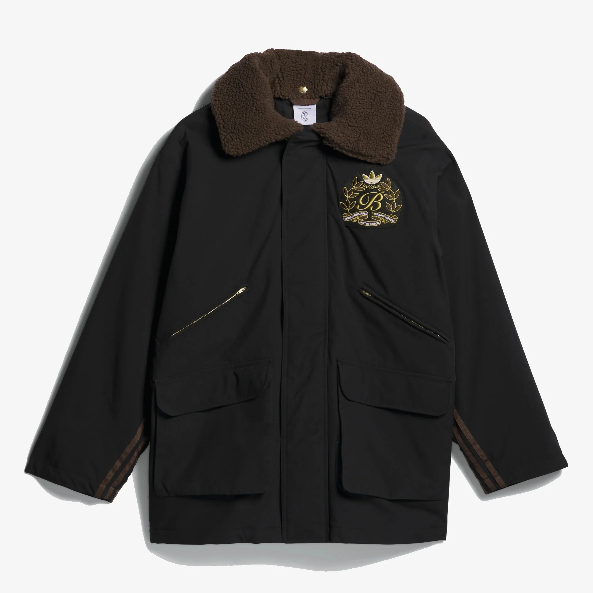 Adidas Originals | CHORE COAT { BLACK/BROWN