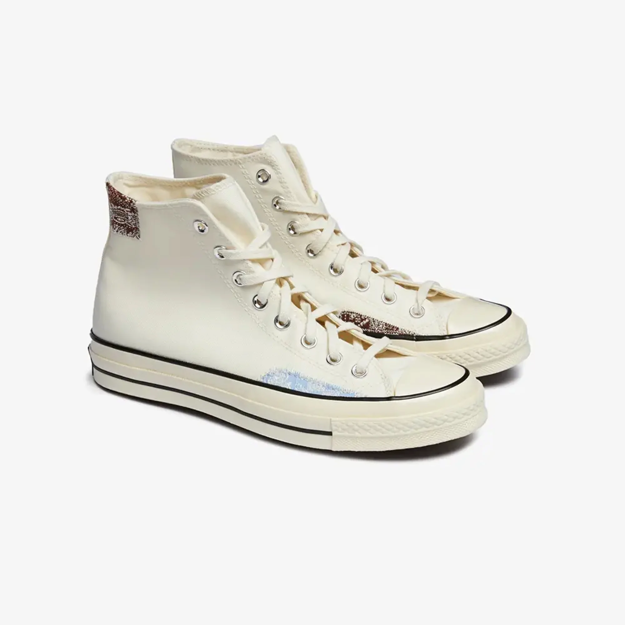 Converse | CHUCK 70 CRAFTED OLLIE PATCH { KHAKI/OFF WHITE - Image 2