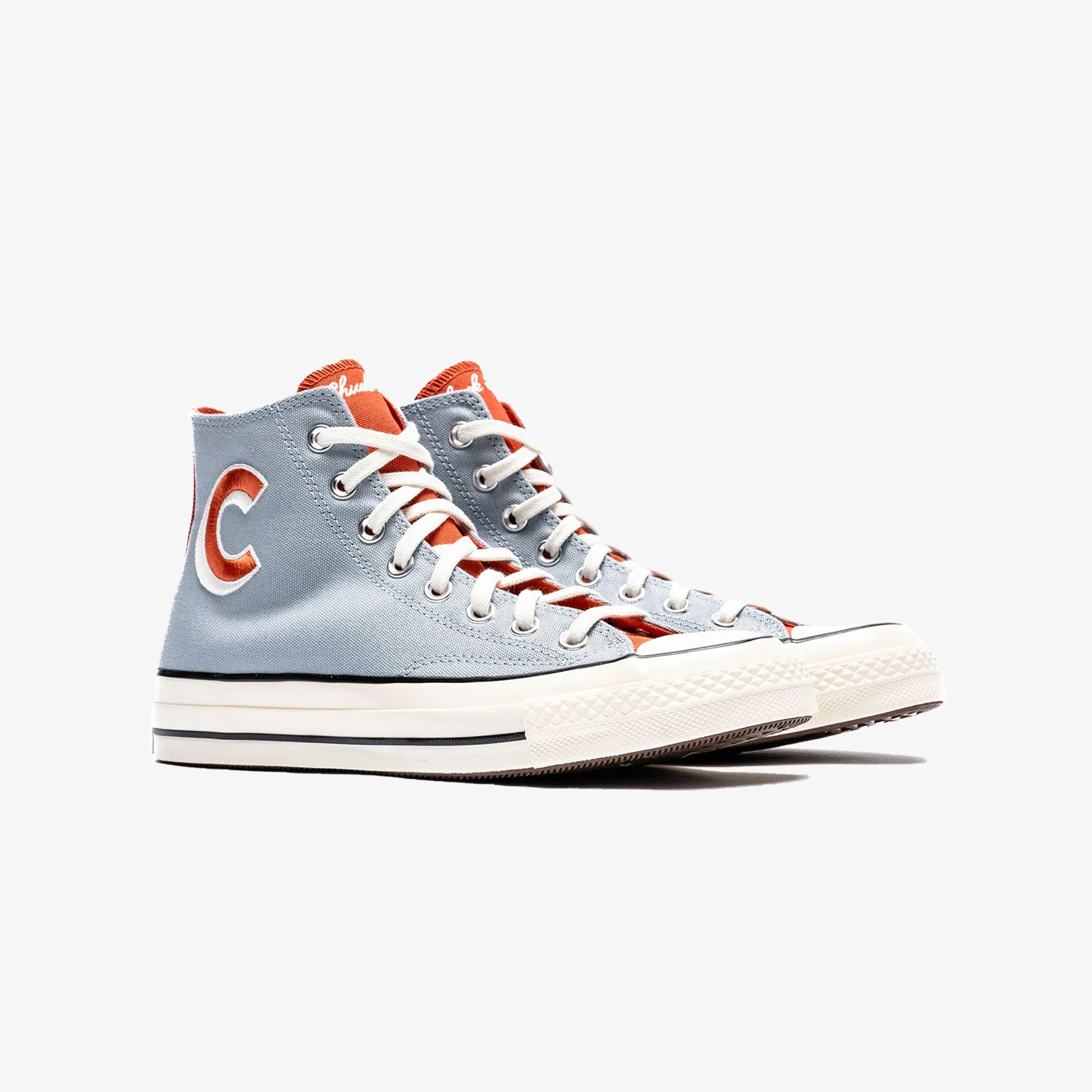 Converse | CHUCK 70 HI { BLUE/SILVER - Image 2