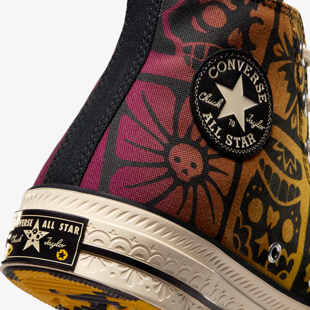 Converse | CHUCK 70 HI { CONVERSE BLACK/NATURAL IVORY - Image 5