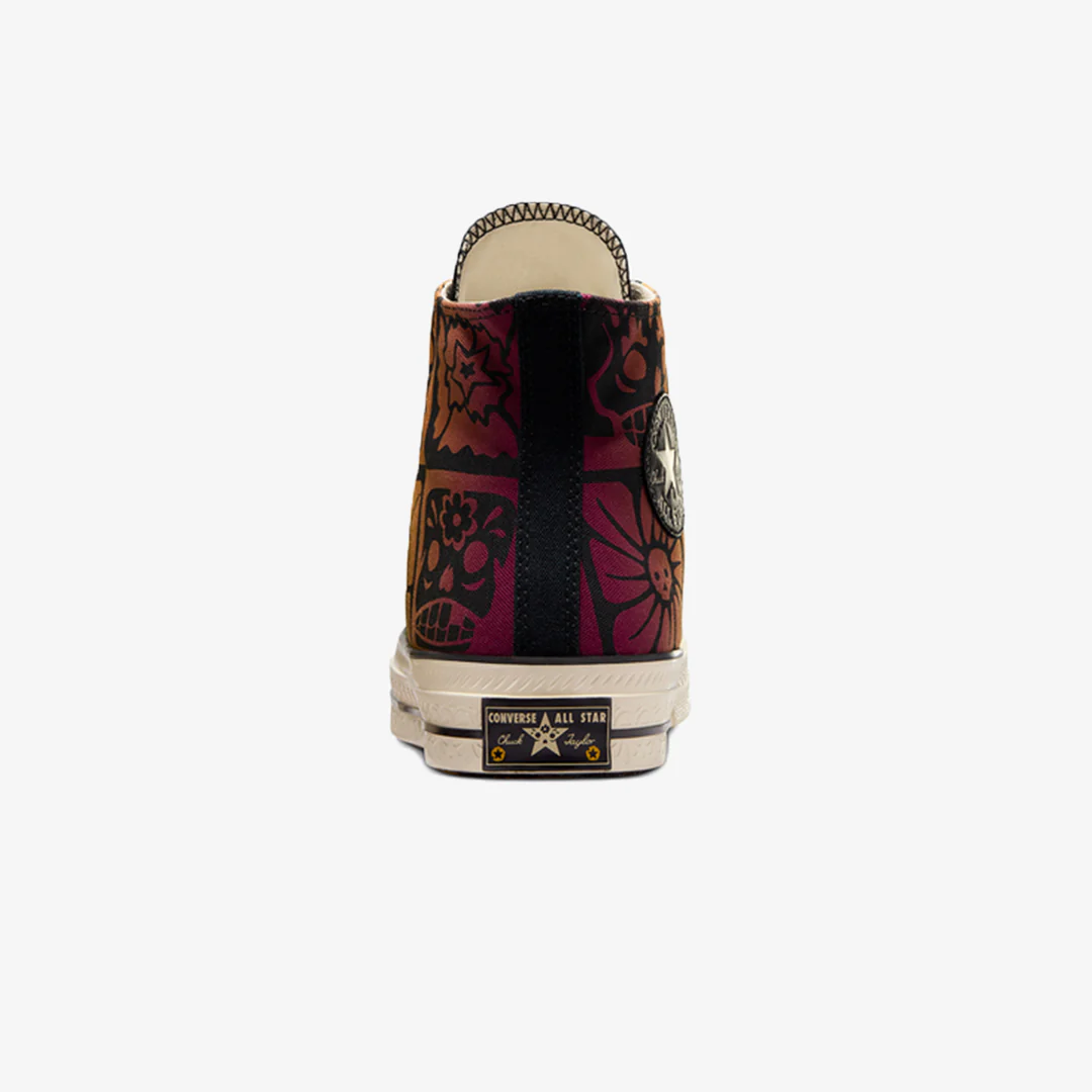 Converse | CHUCK 70 HI { CONVERSE BLACK/NATURAL IVORY - Image 6