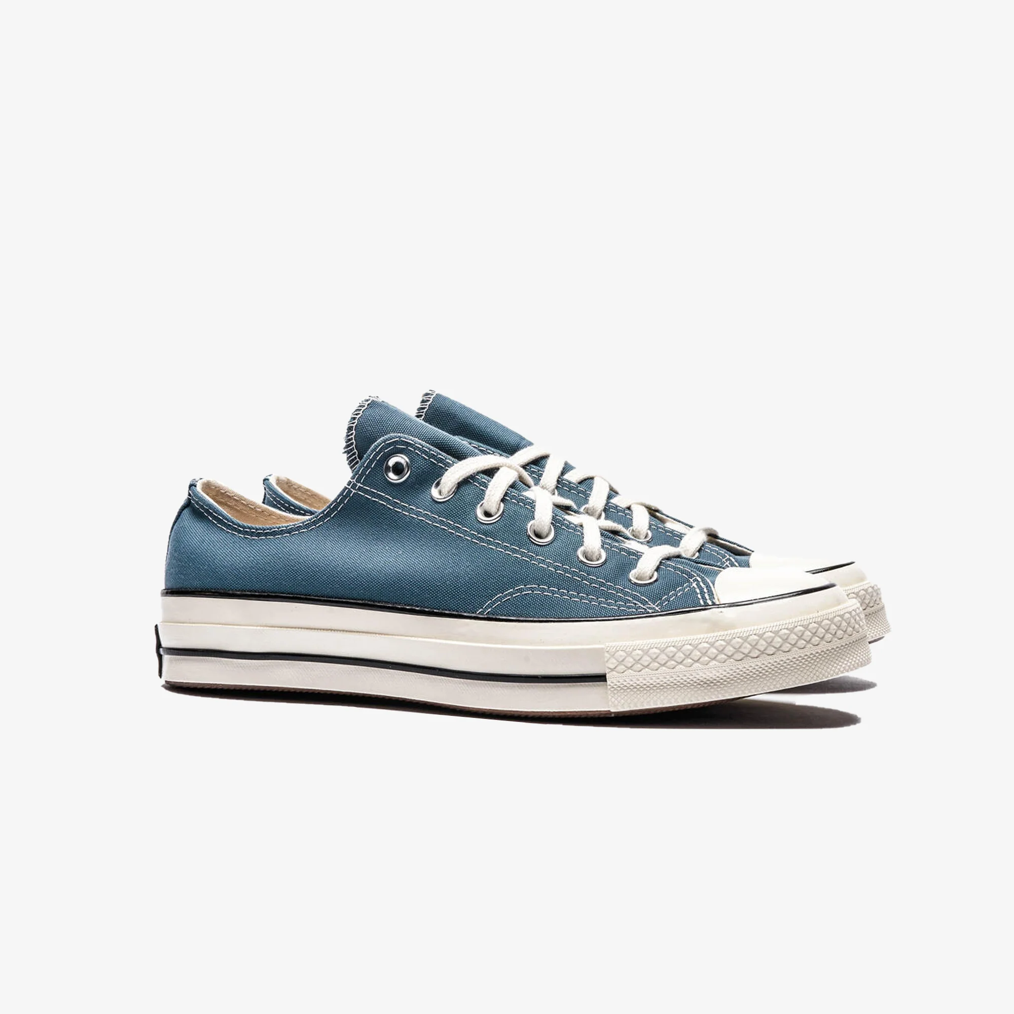 Converse | CHUCK 70 VINTAGE CANVAS  { DEEP WATERS/BLACK/WHITE - Image 2