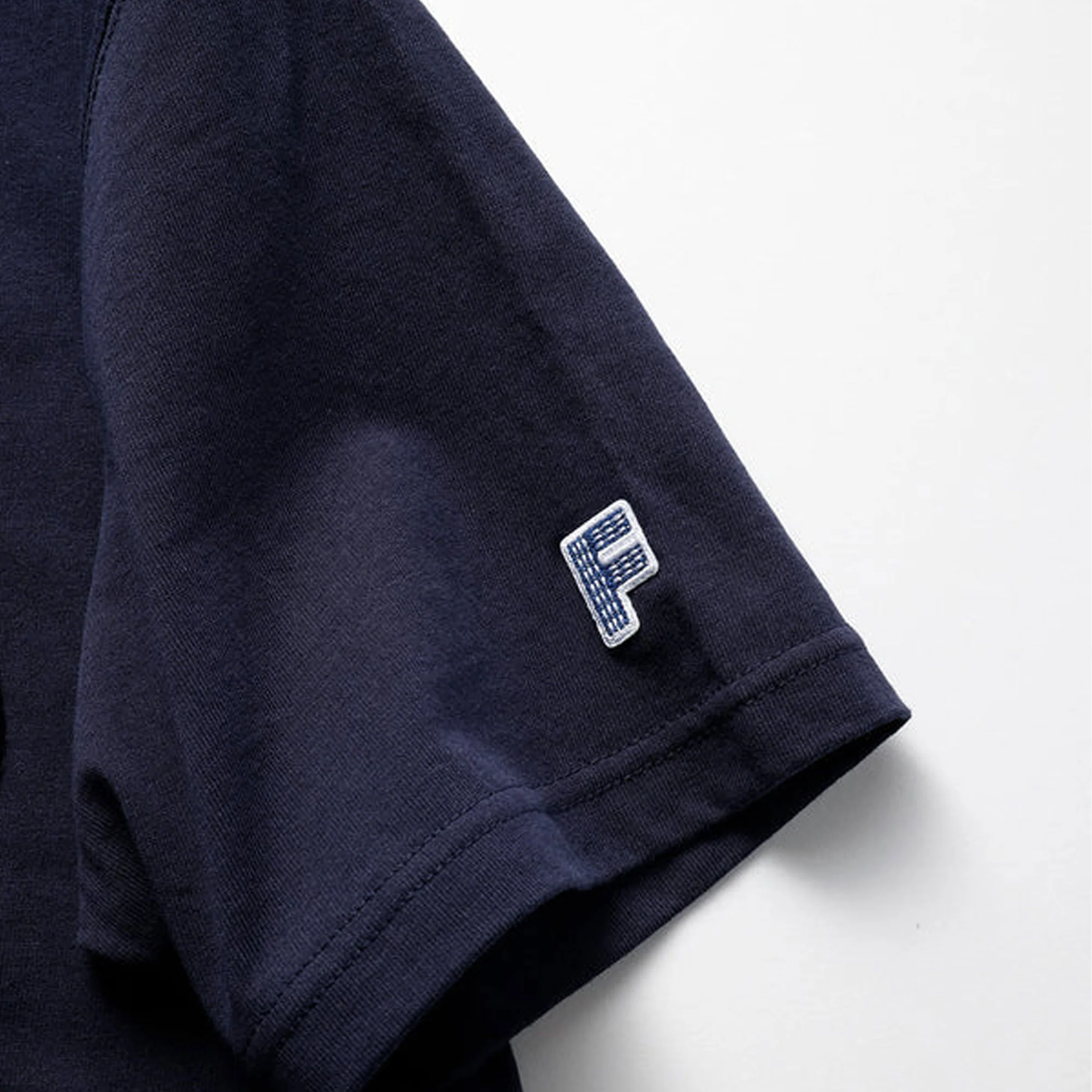 FDMTL | CIRCLE PATCH TEE { BLUE - Image 3