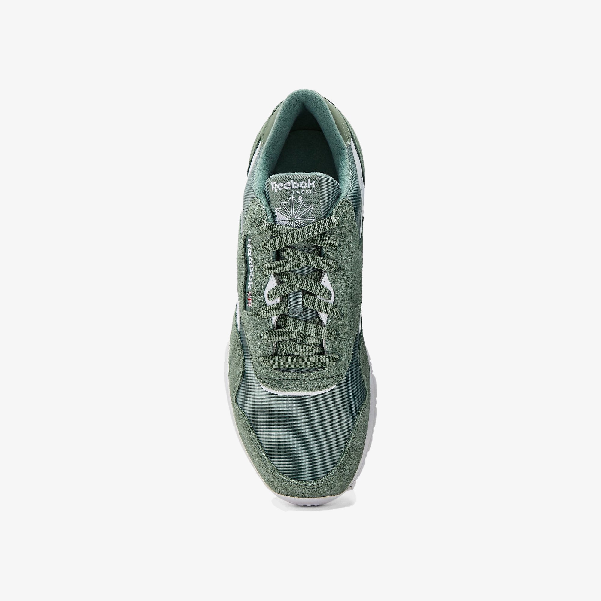 Reebok | CL NYLON { HARGRN/FTWWHT/HARGRN - Image 4