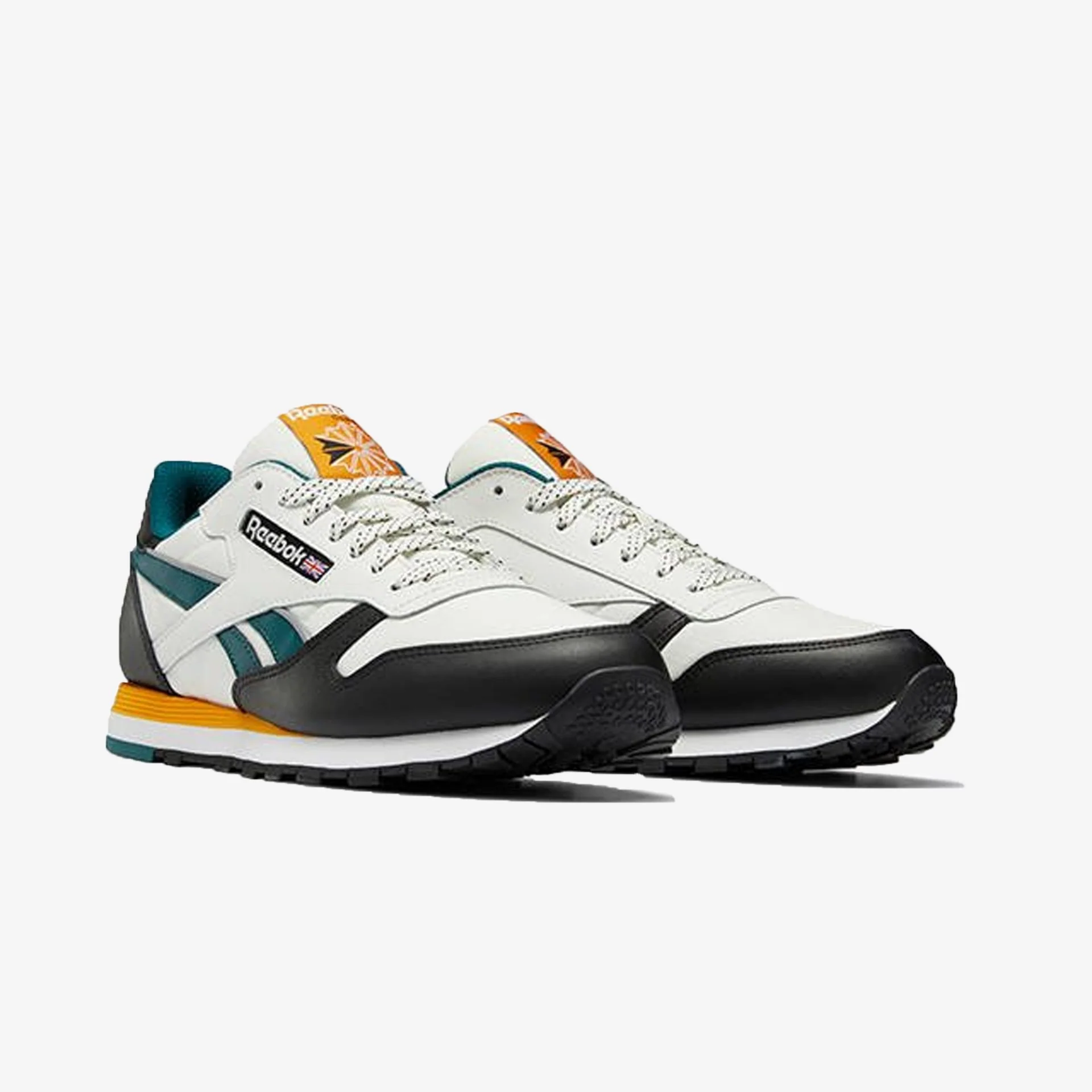 Reebok | CLASSIC LEATHER { CHALK BLACK - Image 2