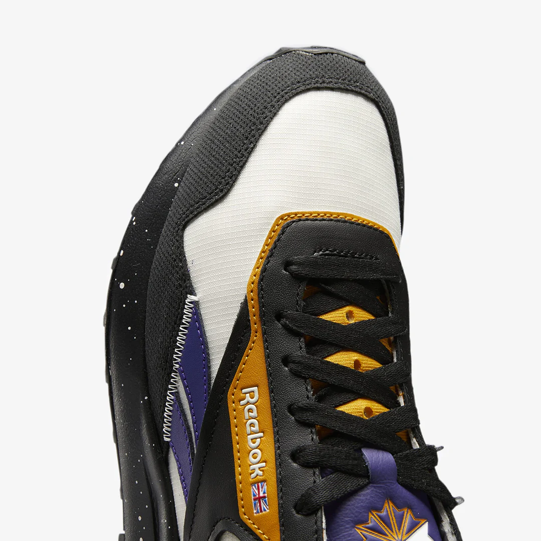 Reebok | CLASSIC LEATHER LEGACY AZ { CORE BLACK/BOLD PURPLE - Image 4