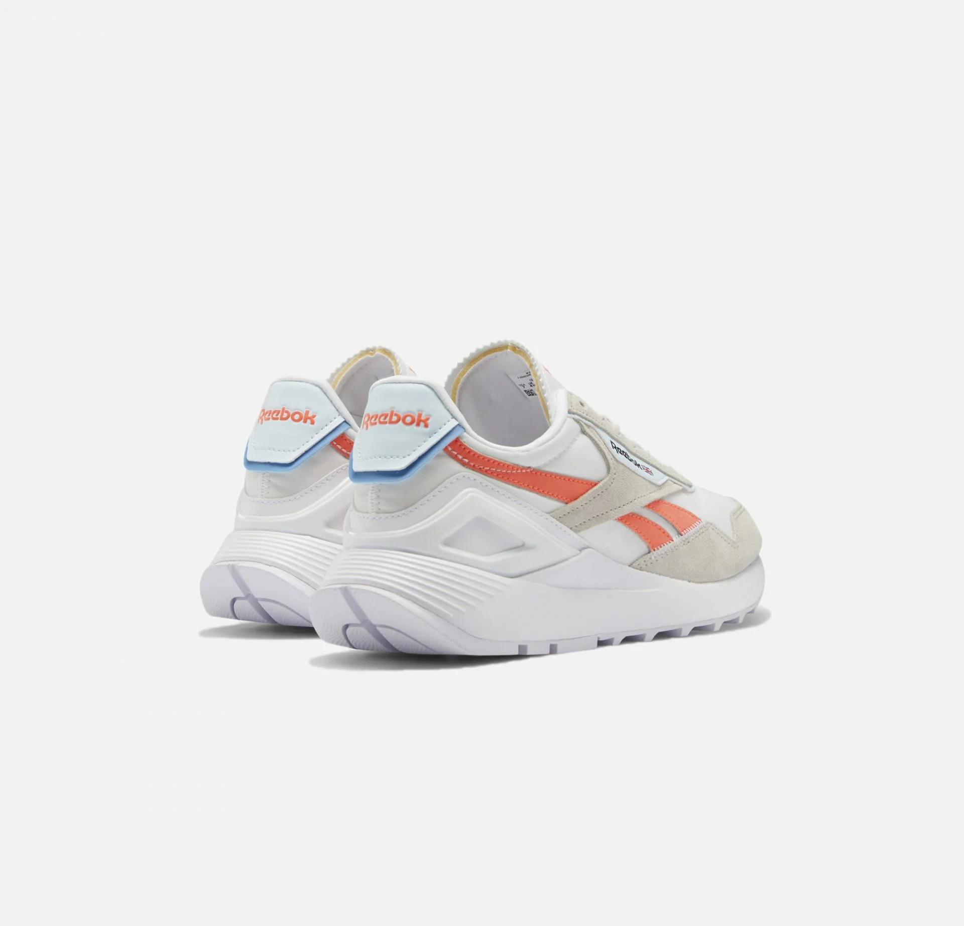 Reebok | CLASSIC LEGACY AZ { MOONSTONE / ORANGE FLARE - Image 3
