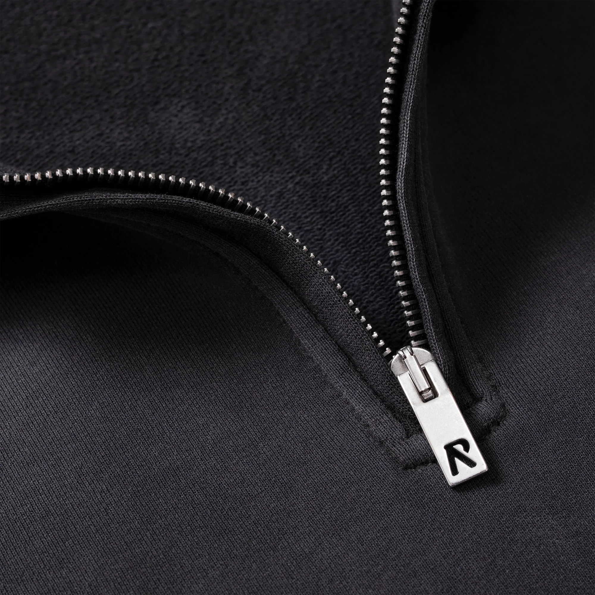 Represent | CLASSIC PARTS QUARTER ZIP { AGED BLACK - Image 5