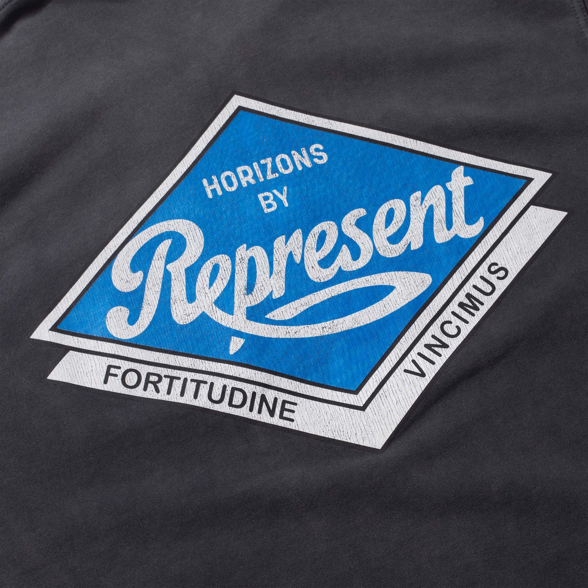 Represent | CLASSIC PARTS QUARTER ZIP { AGED BLACK - Image 6