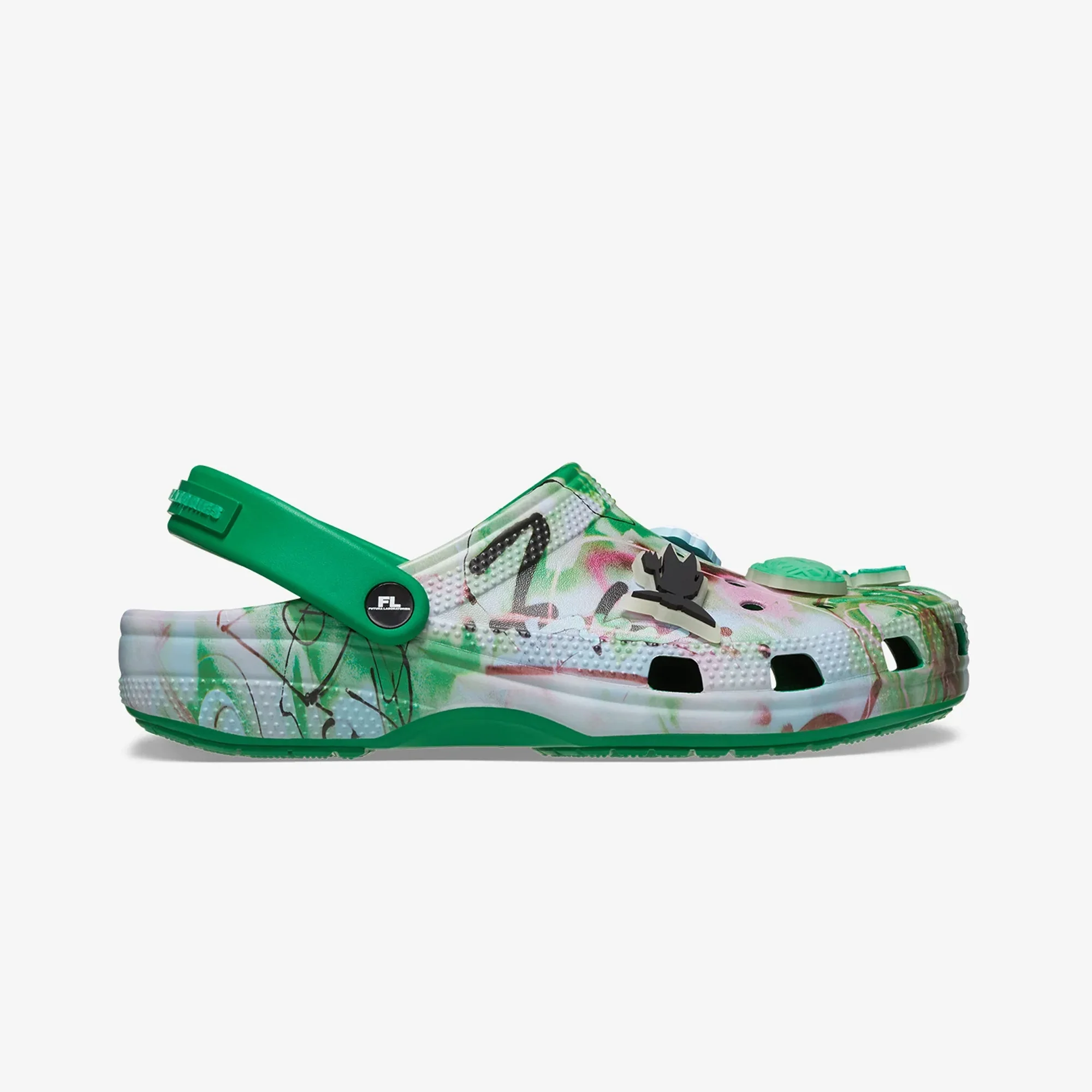 Crocs | FUTURA LAB X CROCS CLASSIC RO CLOG { GREEN IVY