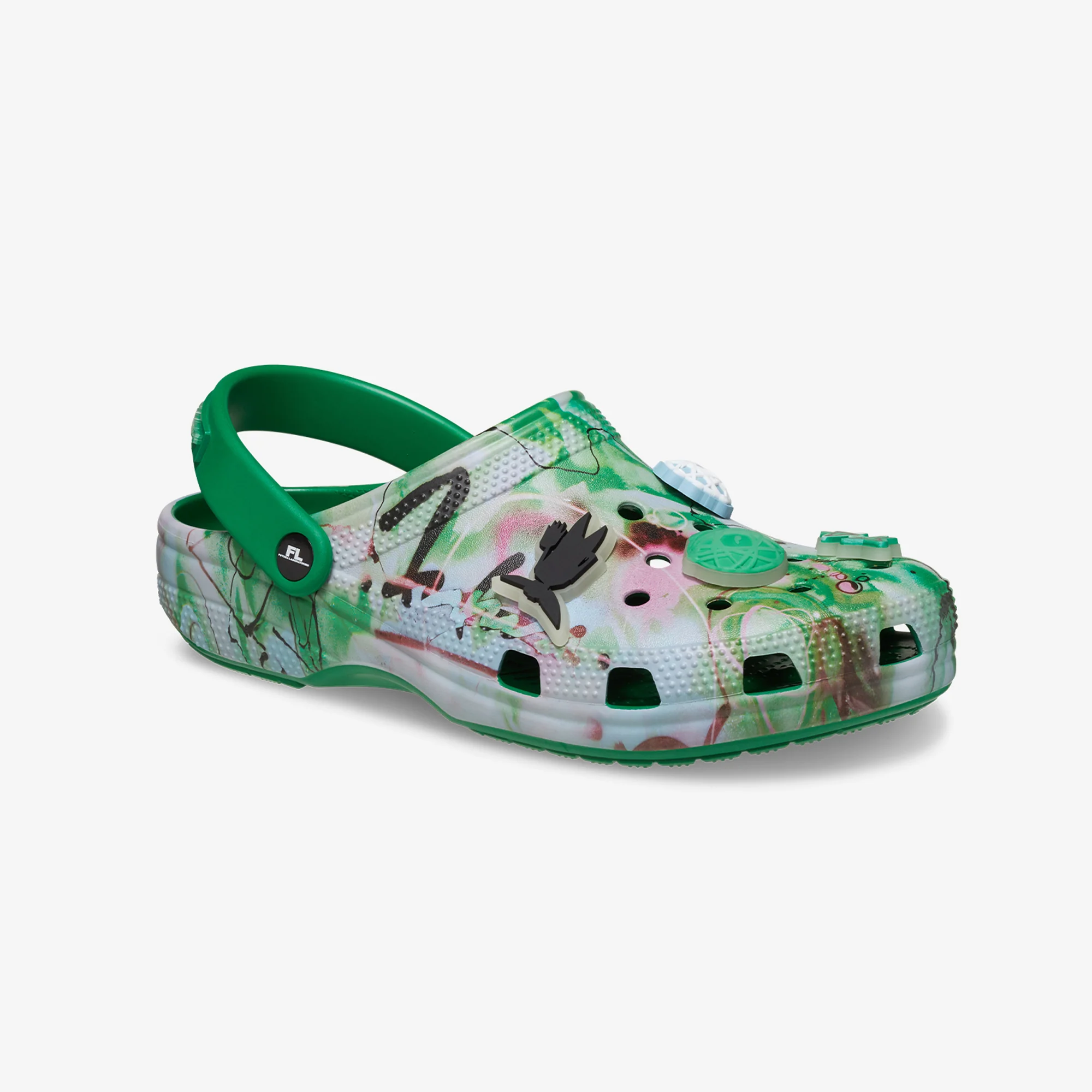 Crocs | FUTURA LAB X CROCS CLASSIC RO CLOG { GREEN IVY - Image 5