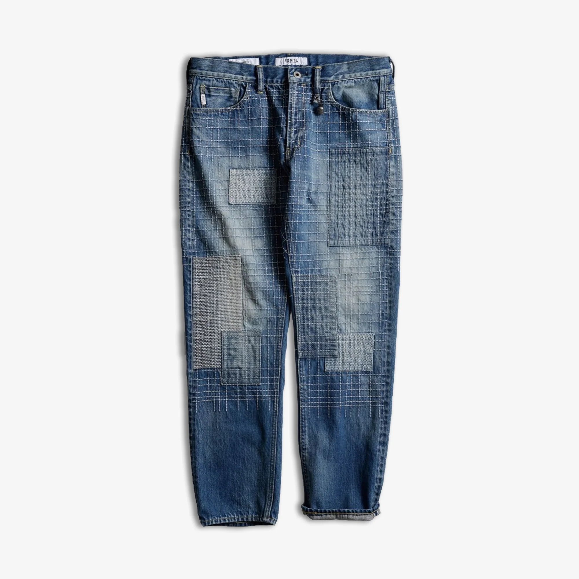 FDMTL | CLASSIC STRAIGHT DENIM CS104 { INDIGO