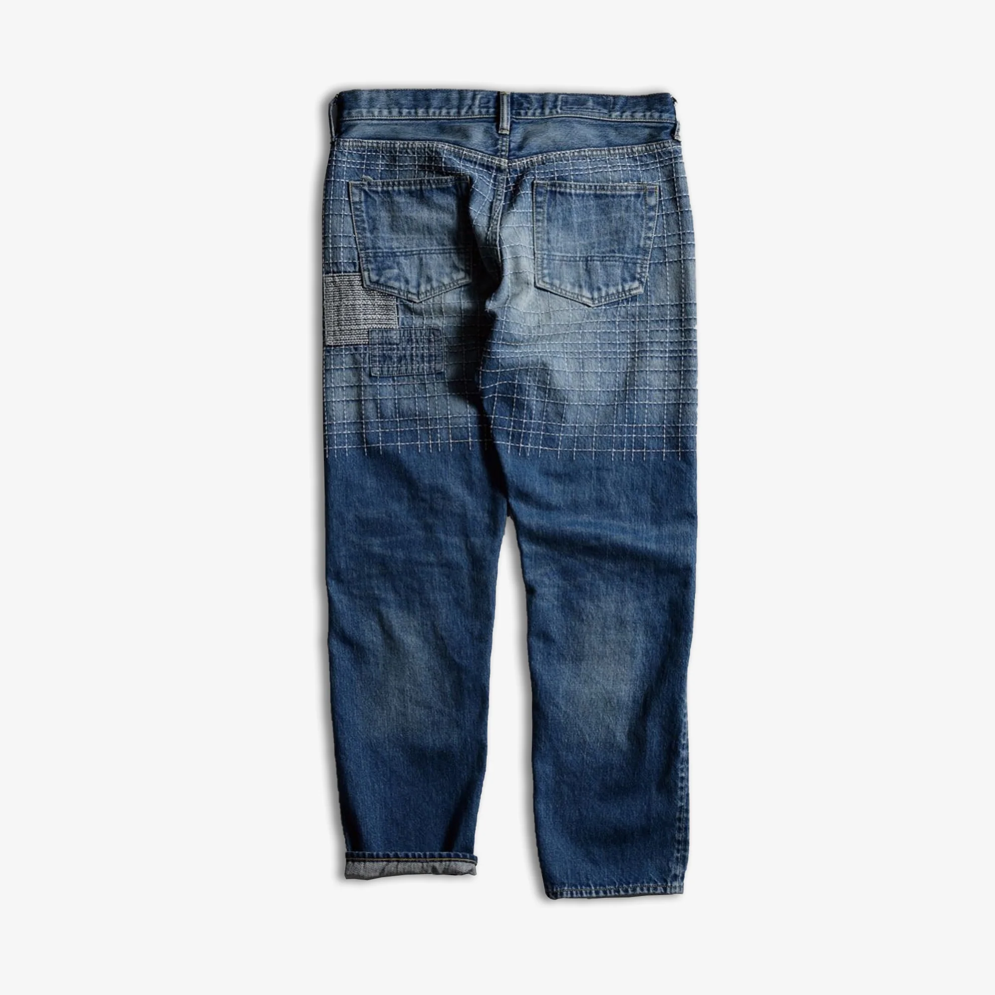 FDMTL | CLASSIC STRAIGHT DENIM CS104 { INDIGO - Image 2