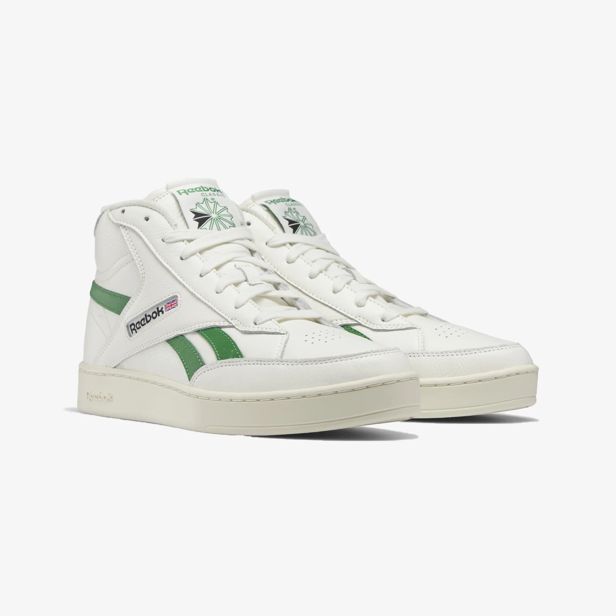 Reebok | CLUB C 85 FORM HI { GLEN GREEN - Image 2