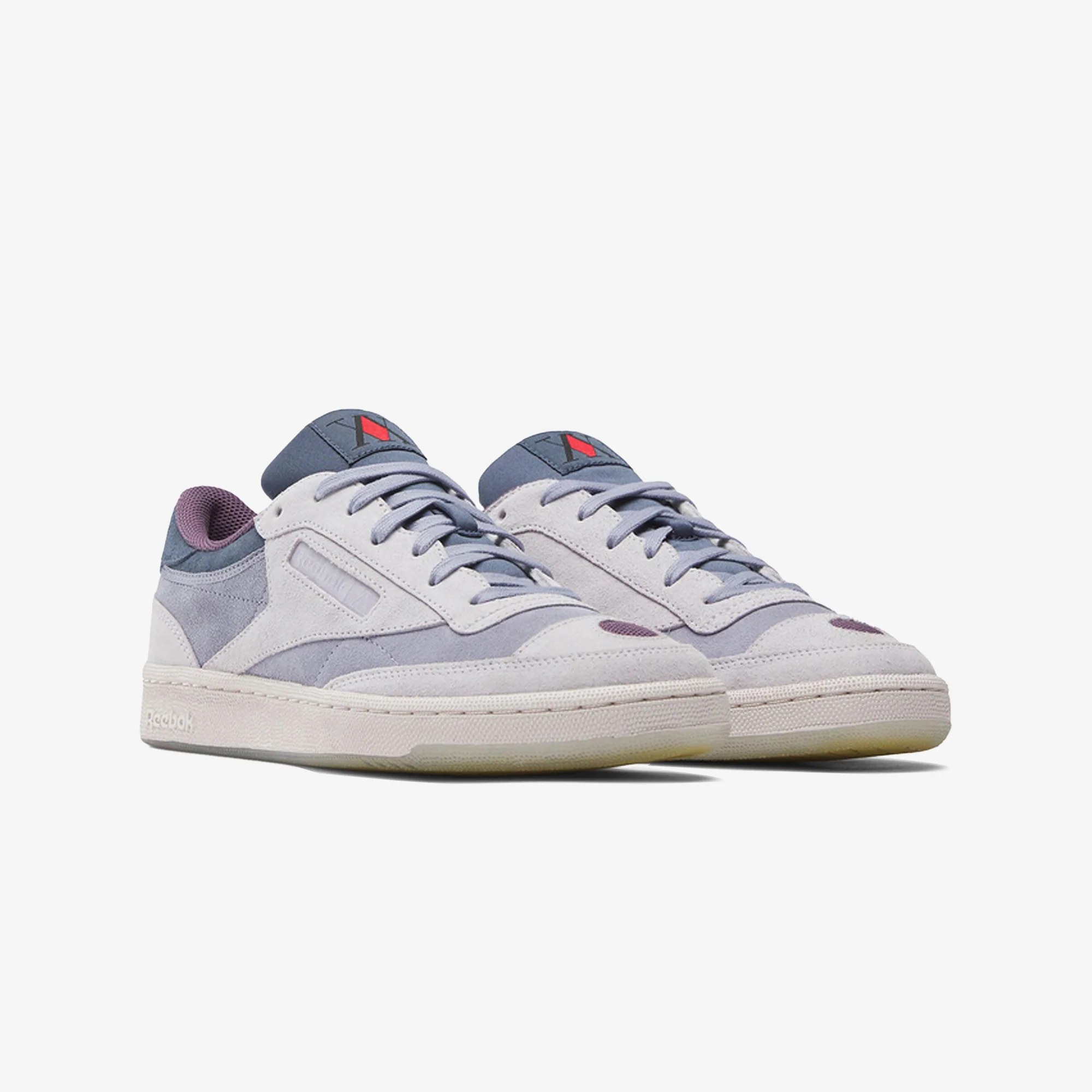 Reebok | CLUB C 85 { LILAC FROSTPURPLE FOGSMOKY INDIGO - Image 2