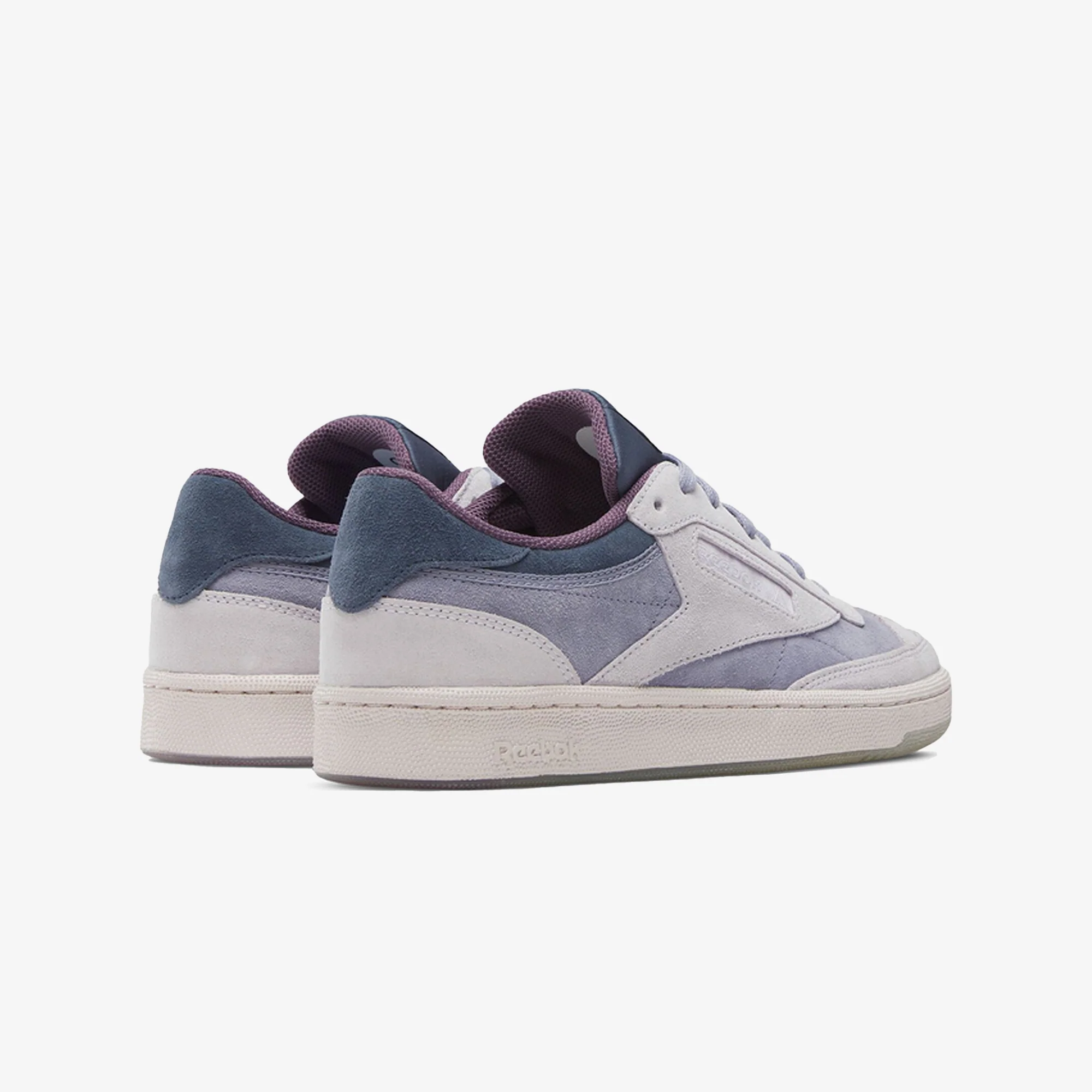 Reebok | CLUB C 85 { LILAC FROSTPURPLE FOGSMOKY INDIGO - Image 3
