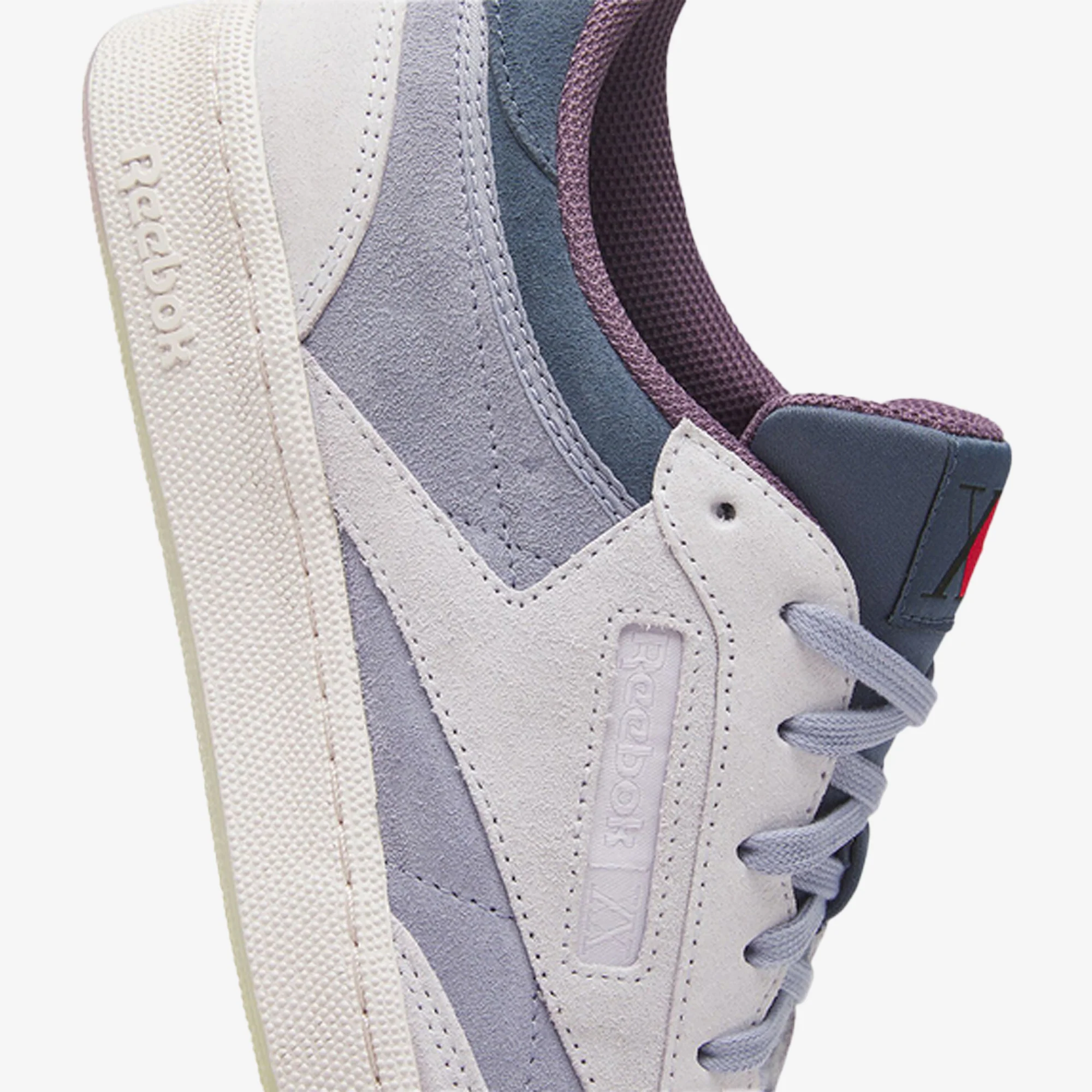Reebok | CLUB C 85 { LILAC FROSTPURPLE FOGSMOKY INDIGO - Image 5