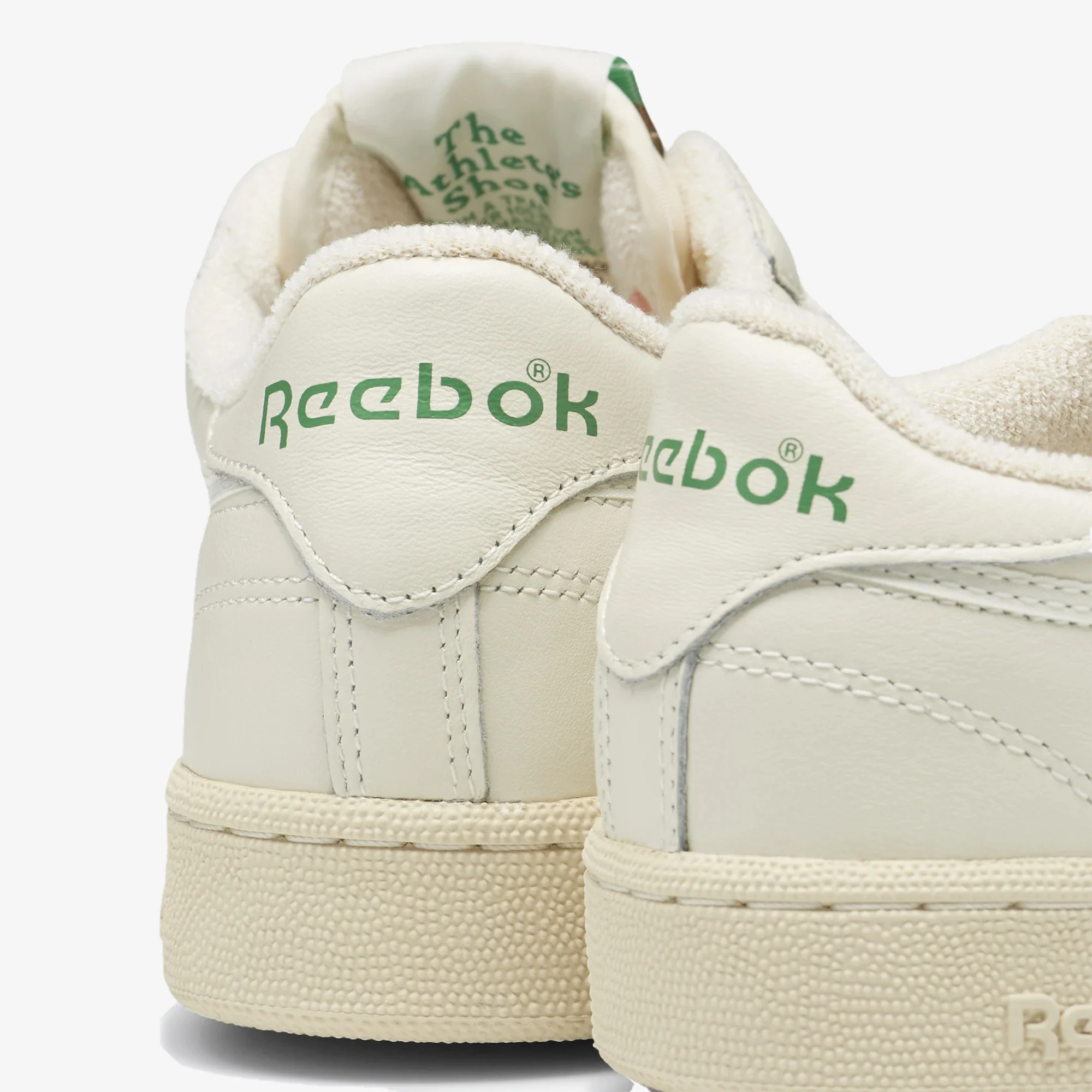 Reebok | CLUB C 85 VINTAGE  { GREEN/PAPER WHITE - Image 3