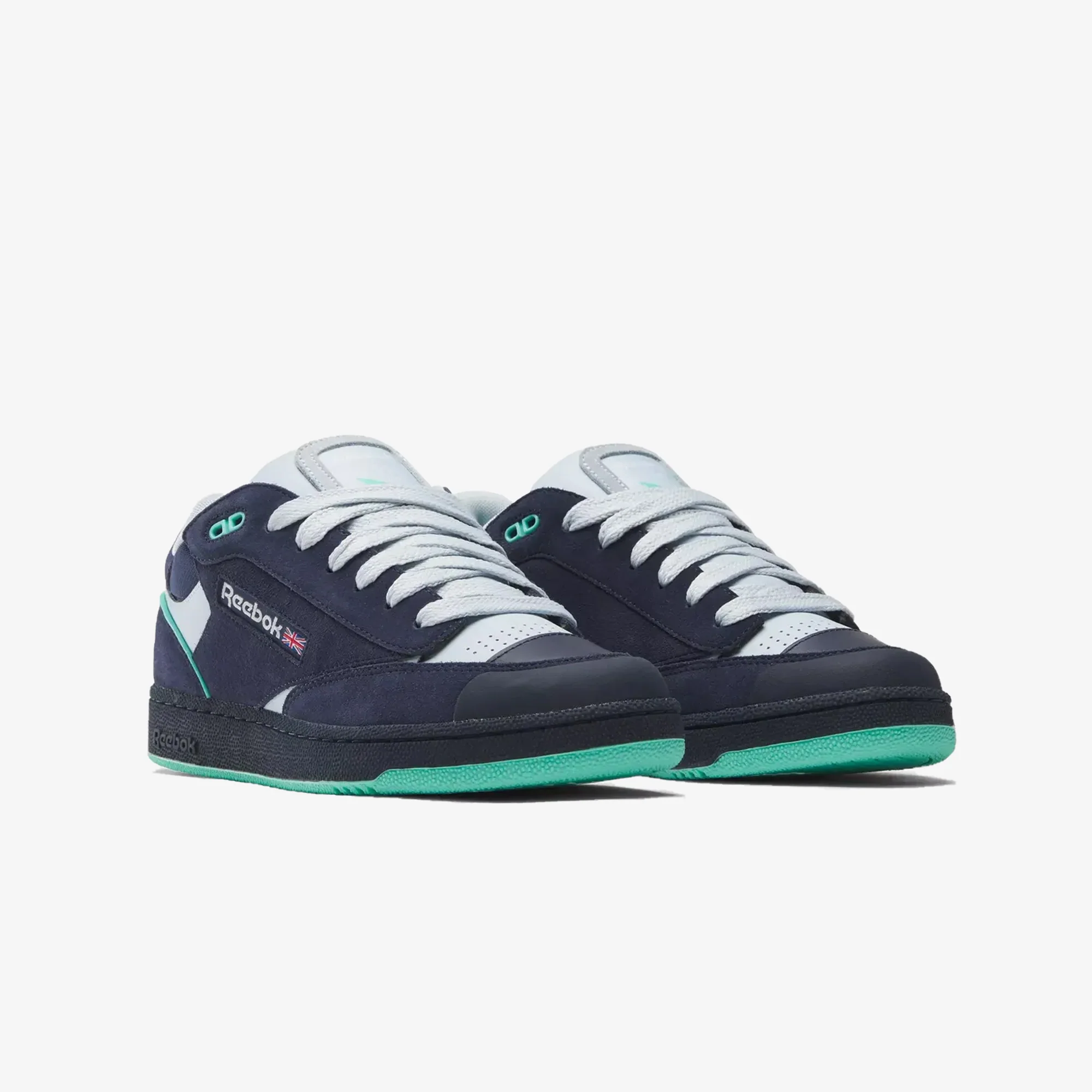 Reebok | CLUB C BULC { VECTOR NAVY/FEEL GOOD BLUE/CYBER MINT - Image 2