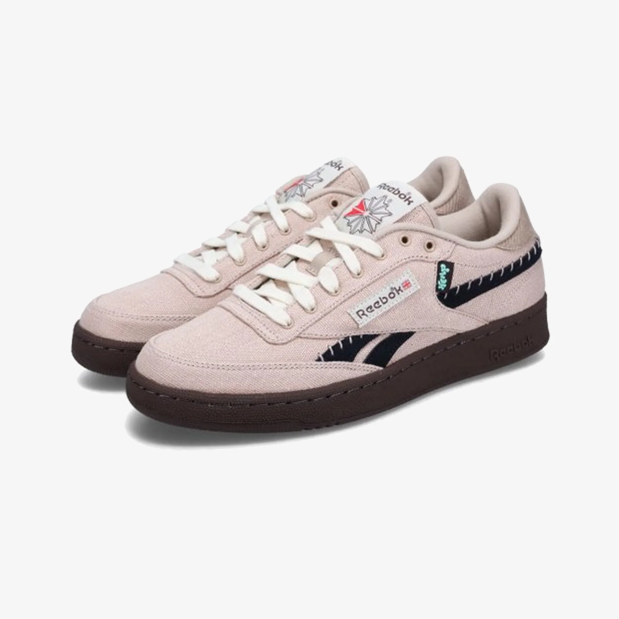 Reebok | CLUB C REVENGE VINTAGE { BEIGE/BOULDER BEIGE - Image 2