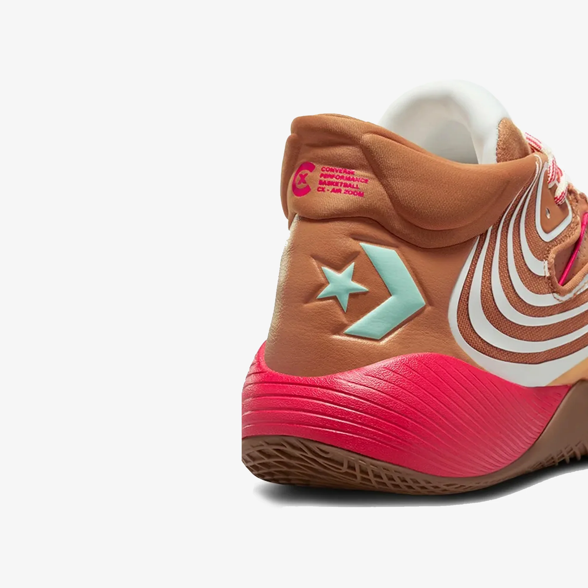 CONVERSE | ALL STAR BB SHIFT CX GINGERBREAD { BROWN/PINK - Image 6