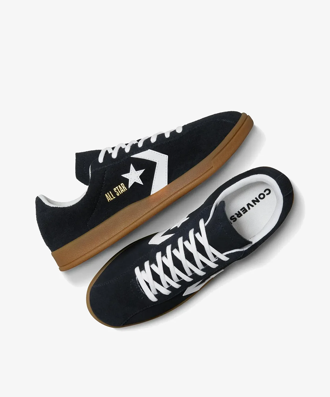 CONVERSE | ALL STAR CLASSIC TRAINER SUEDE { BLACK - Image 2