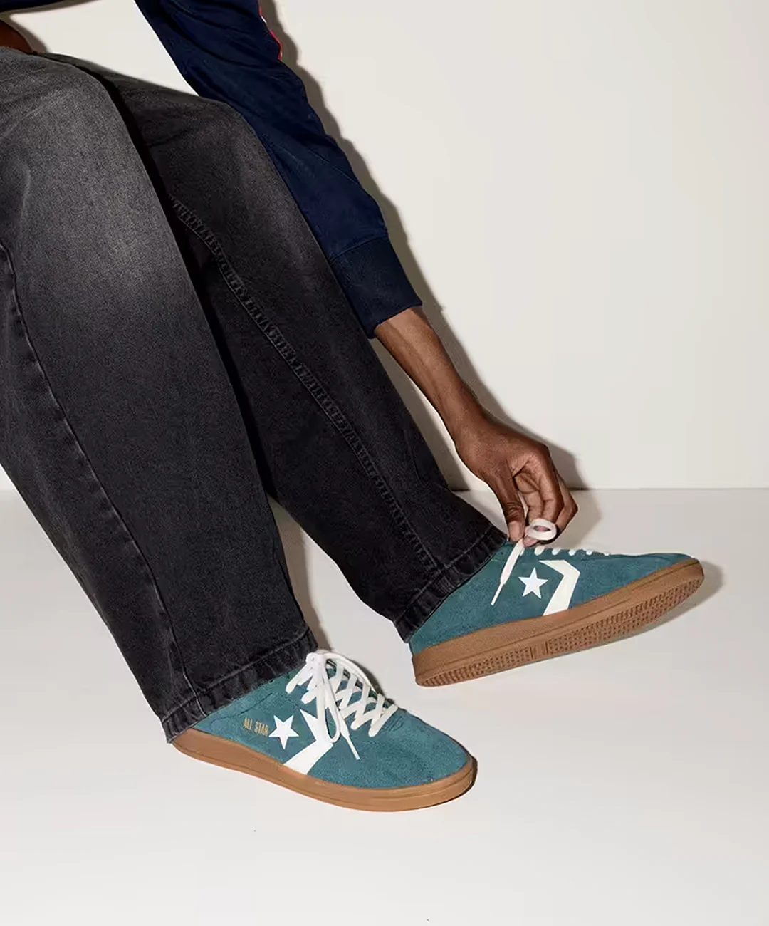 CONVERSE | ALL STAR CLASSIC TRAINER SUEDE { GREEN - Image 6