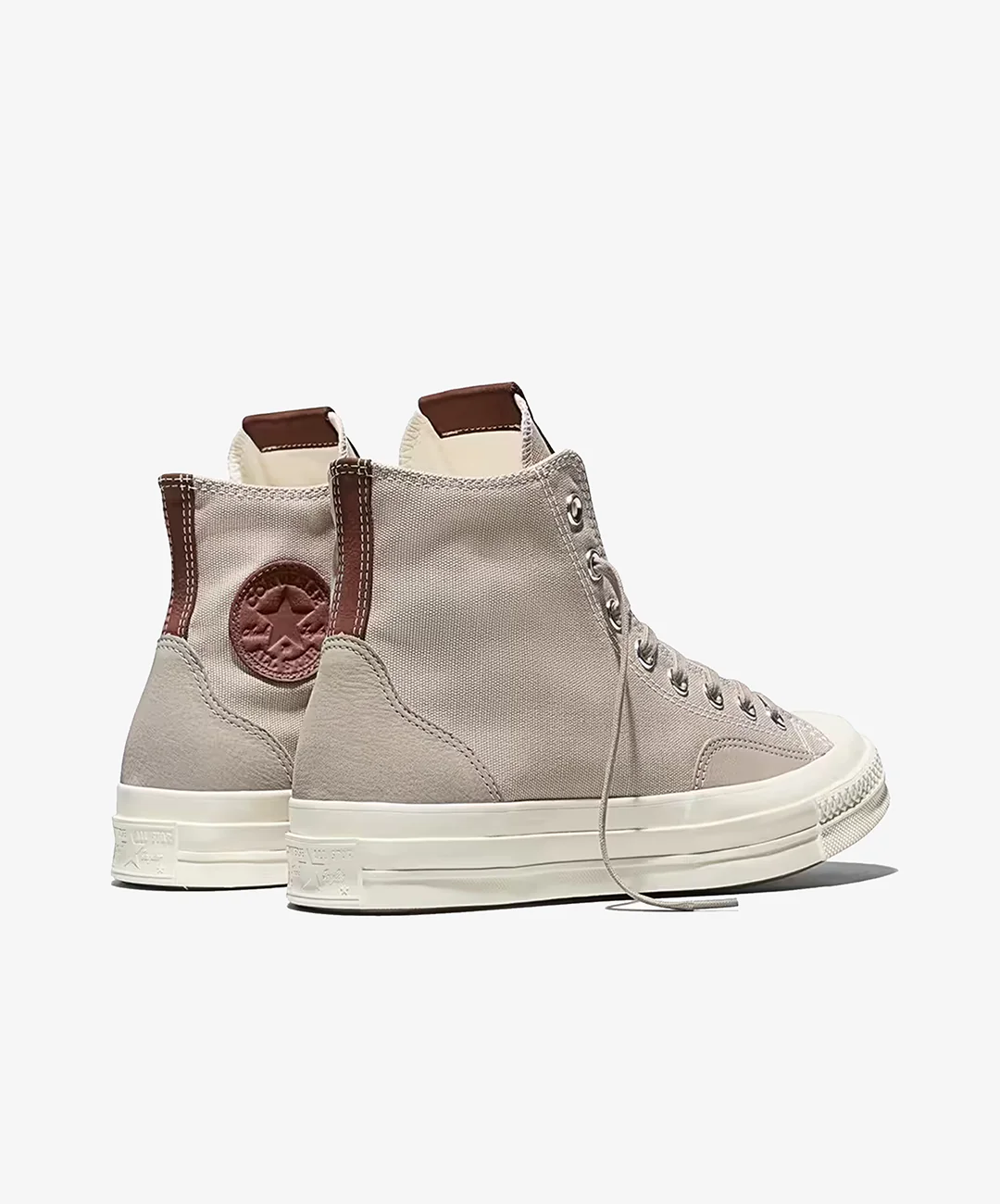 Converse | CHUCK 70 CANVAS & SUEDE { PAPYRUS/EGRET/TWILIGHT BLUSH - Image 4