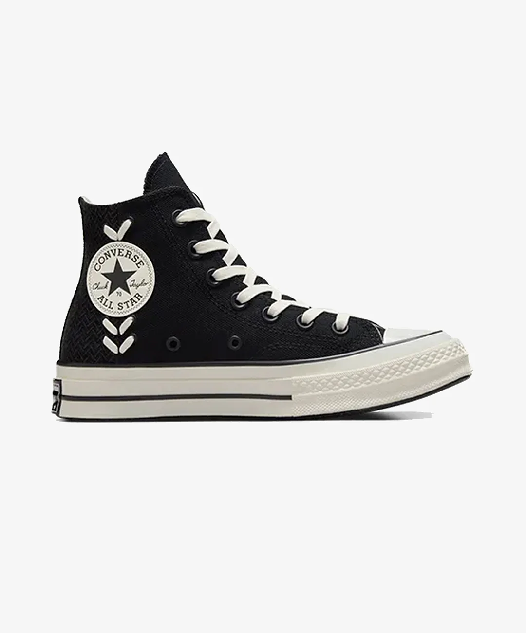 Converse | CHUCK 70 CRAFTED LACES { BLACK