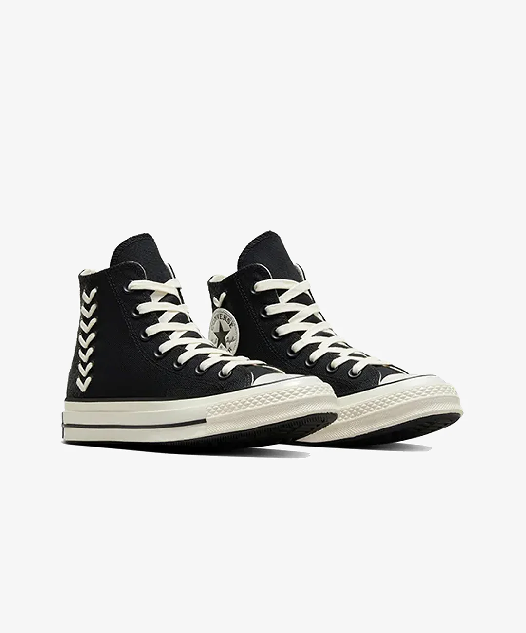 Converse | CHUCK 70 CRAFTED LACES { BLACK - Image 2