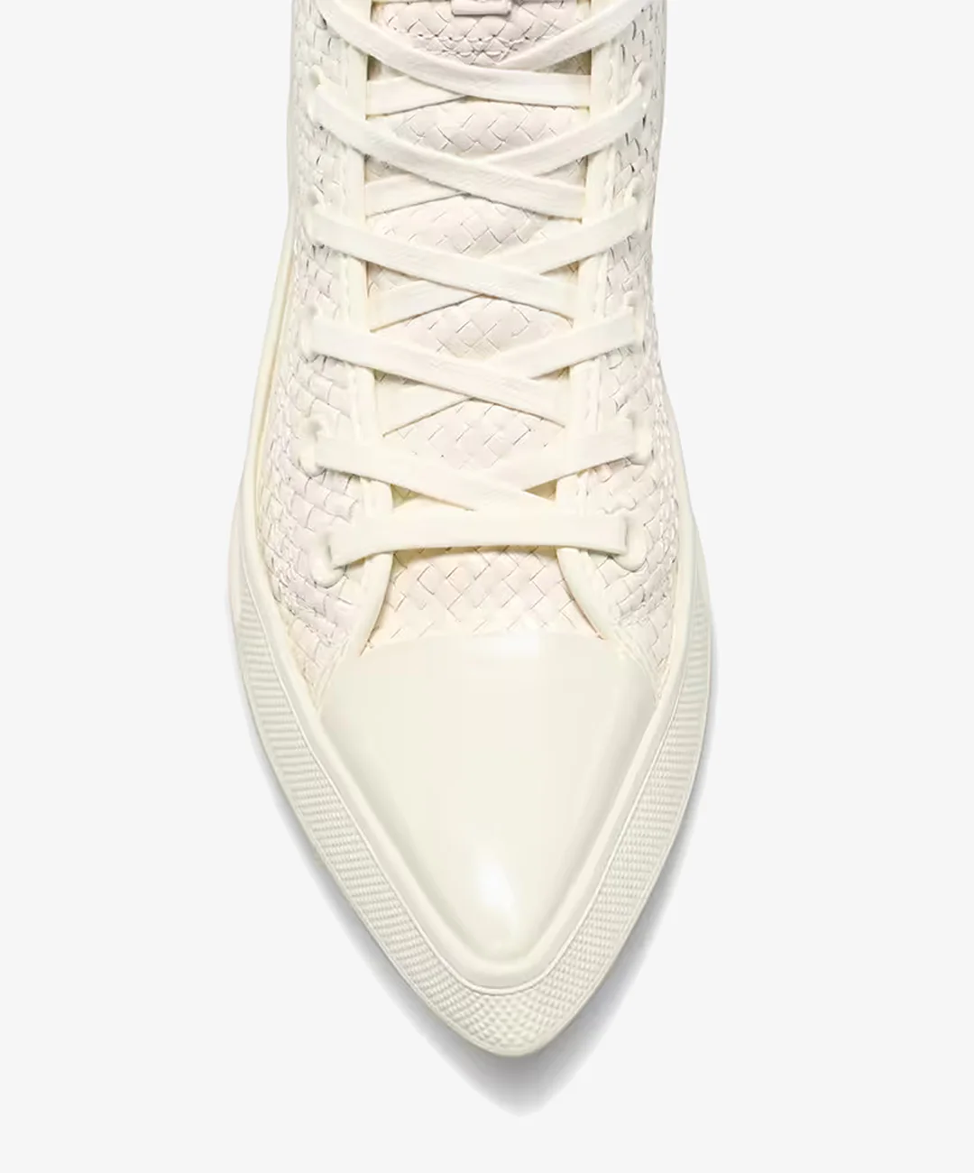Converse | CHUCK 70 DE LUXE POINTED PLATFORM WOVEN { BEIGE - Image 6