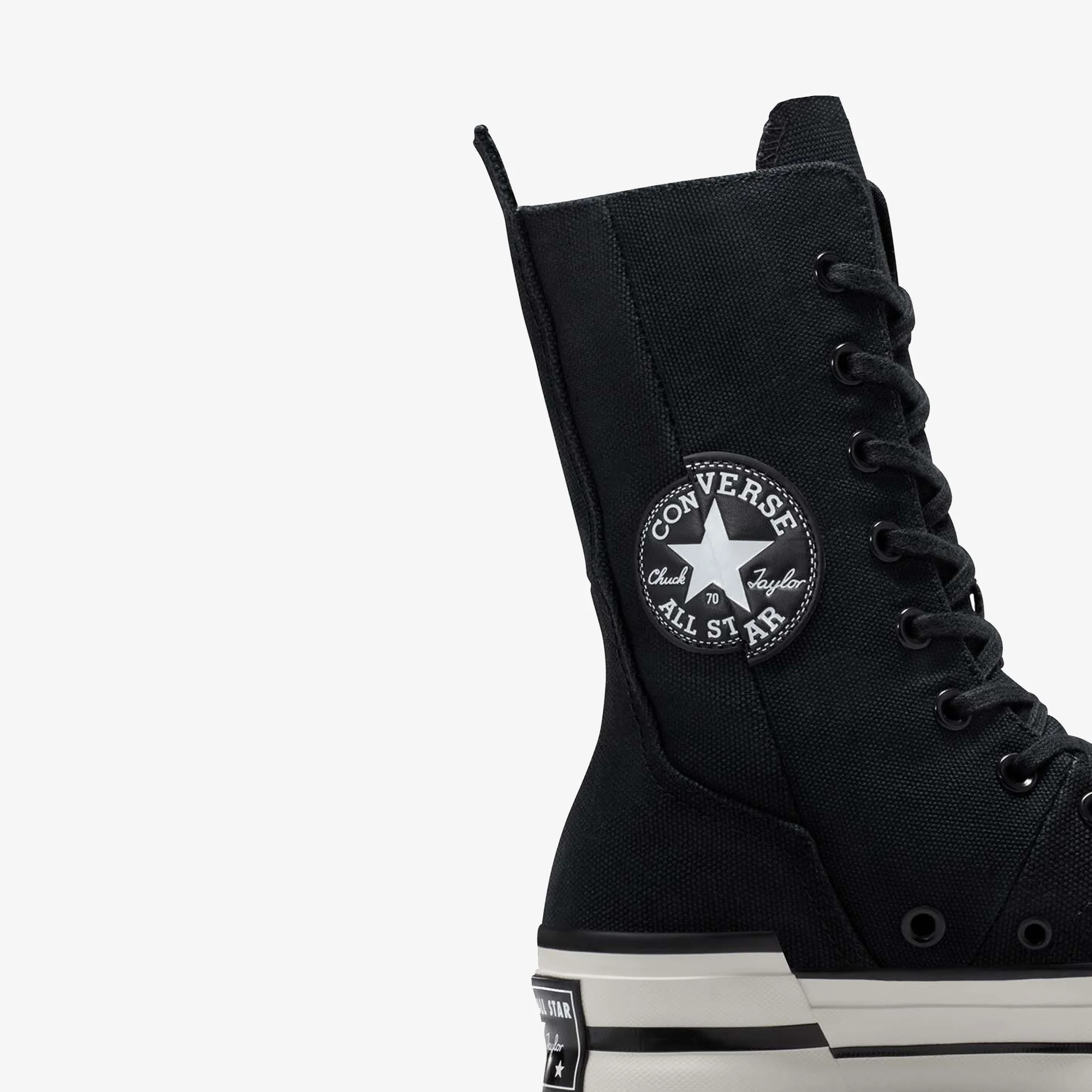 CONVERSE | CHUCK 70 PLUS X-HI { BLACK/WHITE - Image 2