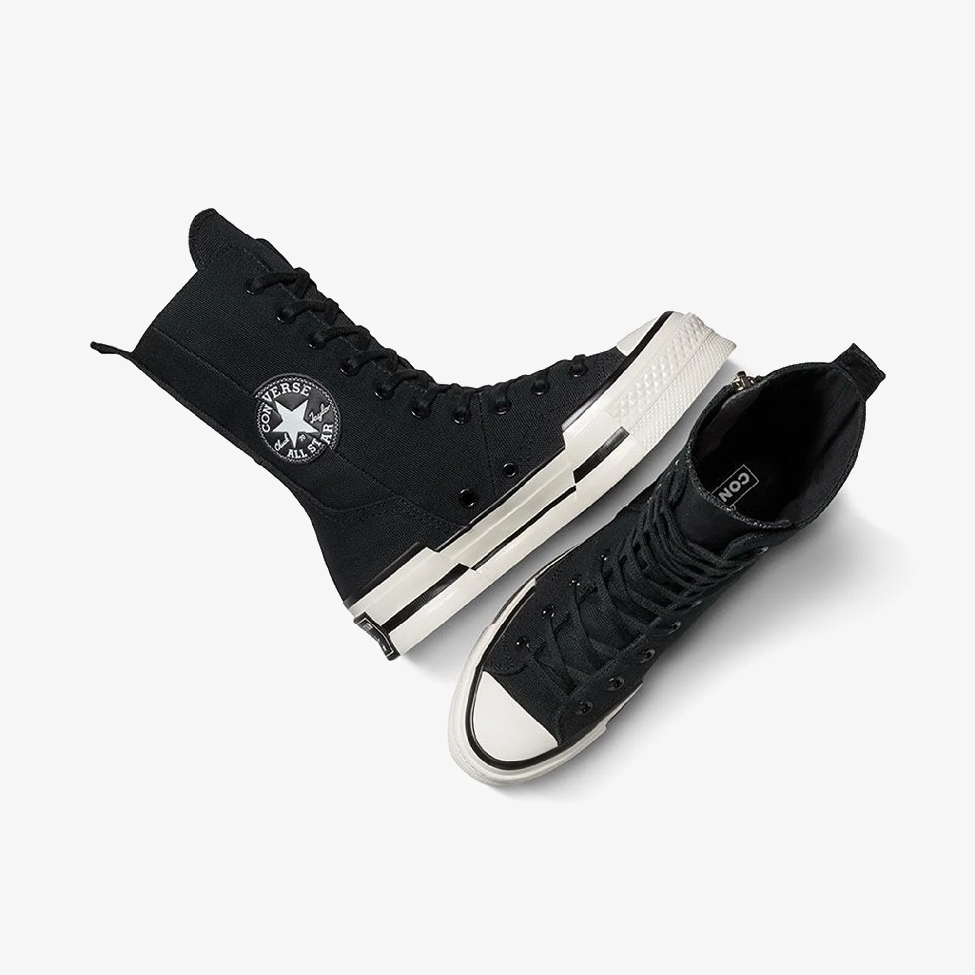 CONVERSE | CHUCK 70 PLUS X-HI { BLACK/WHITE - Image 5