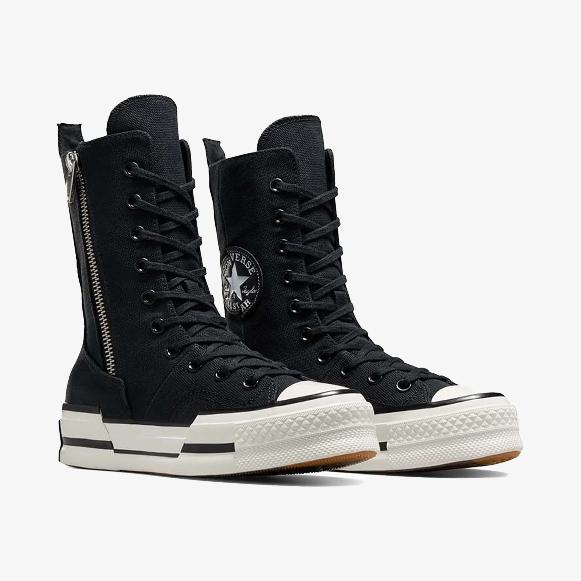 CONVERSE | CHUCK 70 PLUS X-HI { BLACK/WHITE - Image 6