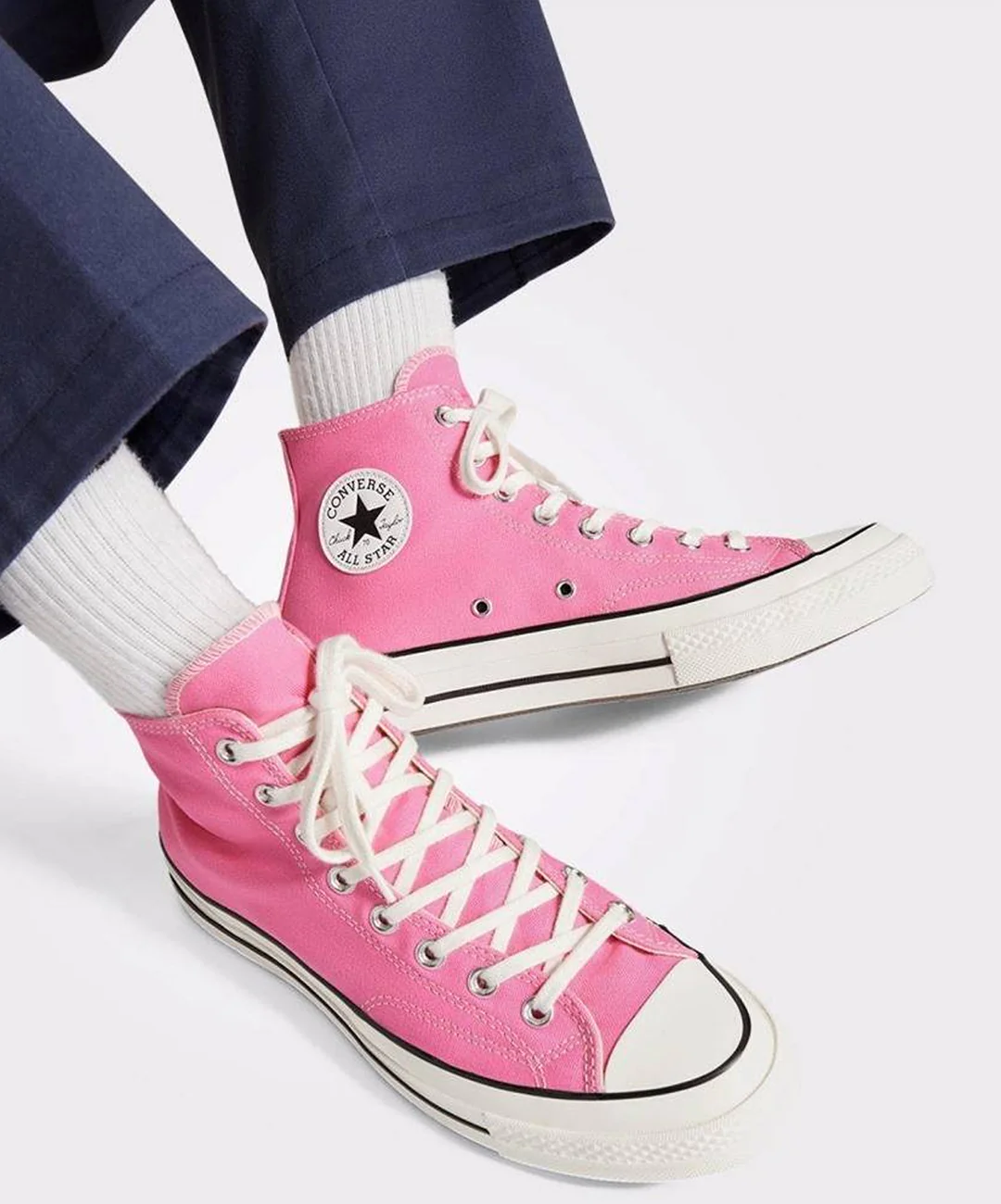 CONVERSE | CHUCK 70 SEASONAL { PINK/WHITE - Image 8