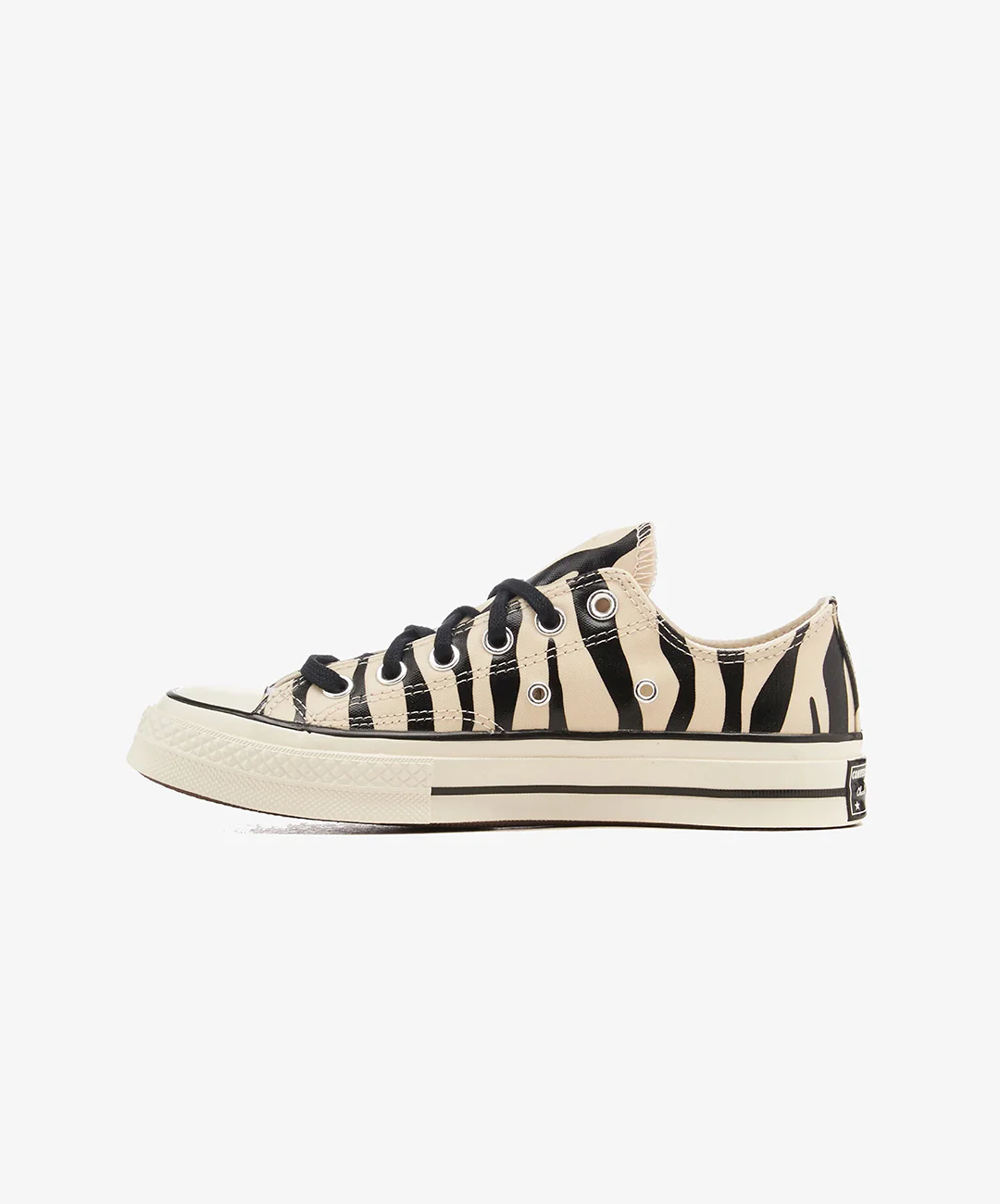 Converse | CHUCK 70 ZEBRA PRINT { BEIGE/BLACK - Image 5