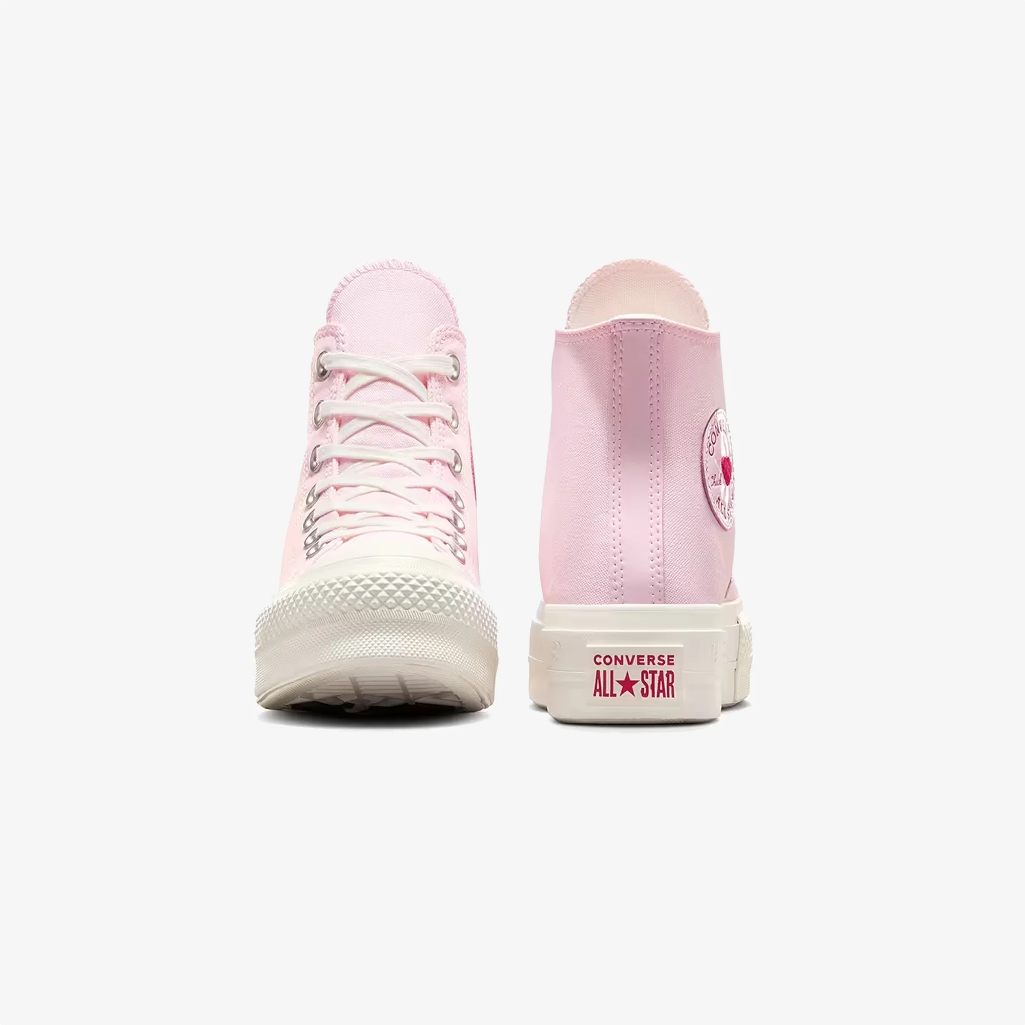 Converse | CHUCK TAYLOR ALL STAR LIFT PLATFORM HEARTS { PINK - Image 3