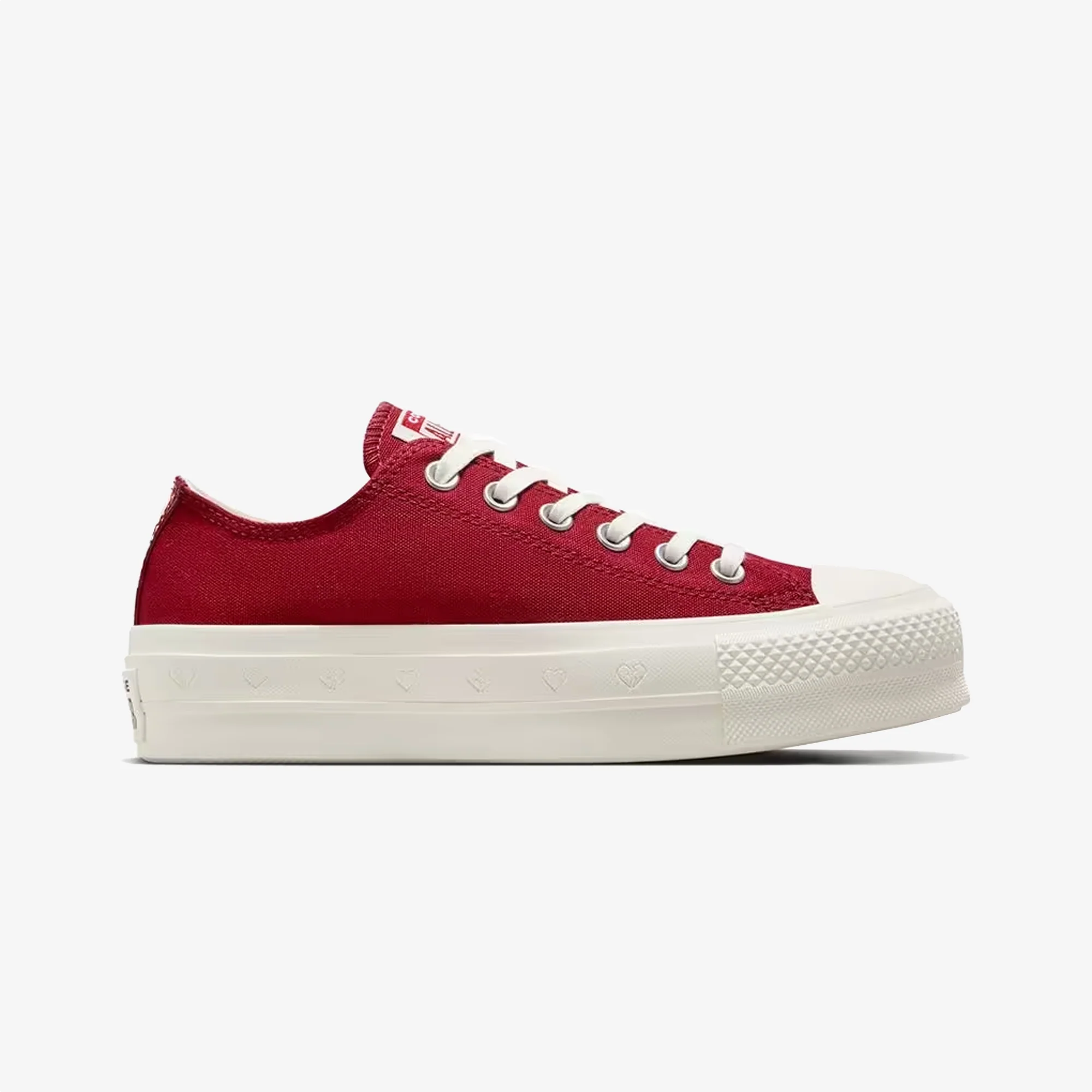 Converse | CHUCK TAYLOR ALL STAR LIFT PLATFORM HEARTS { RED