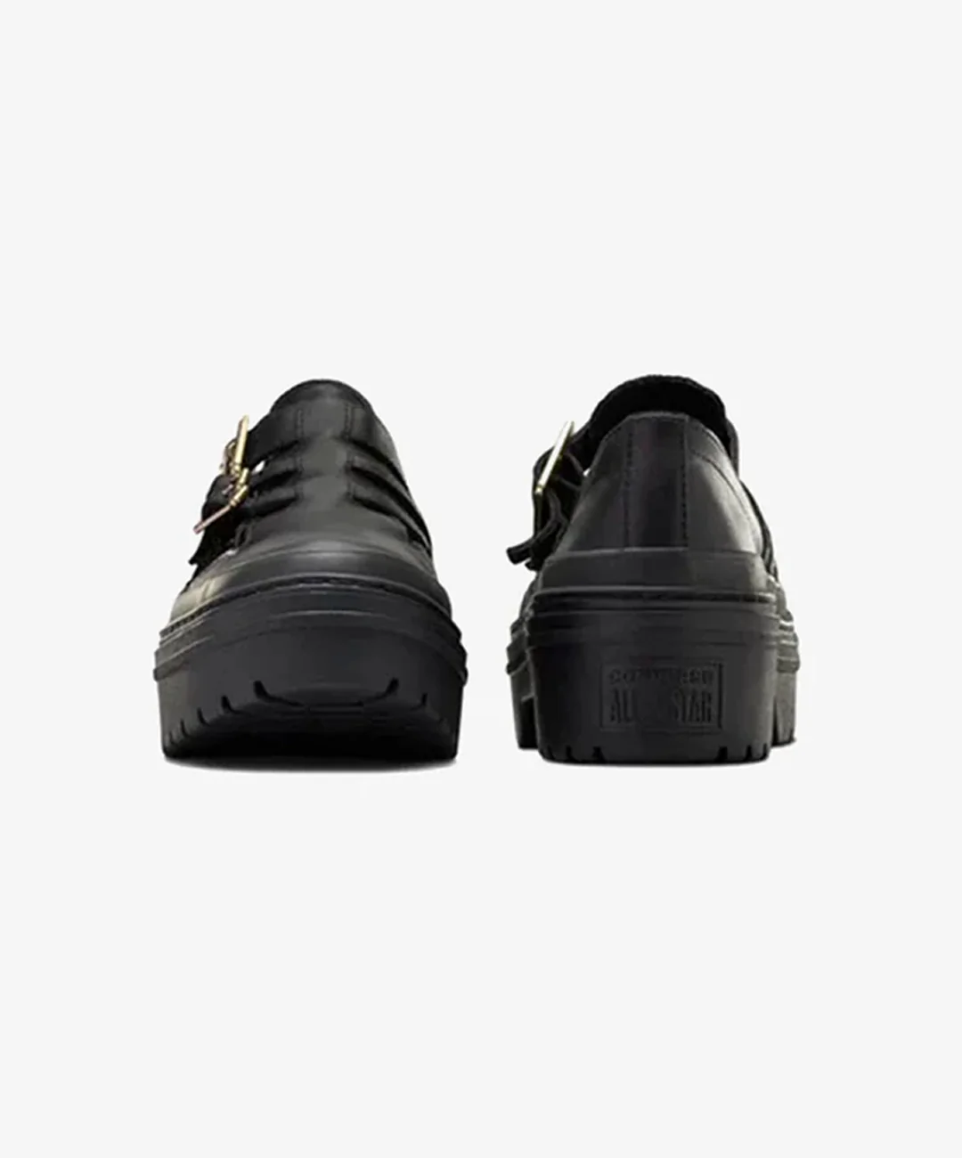 Converse | CHUCK TAYLOR ALL STAR LUGGED HEEL MARY JANE PLATFORM { BLACK - Image 4