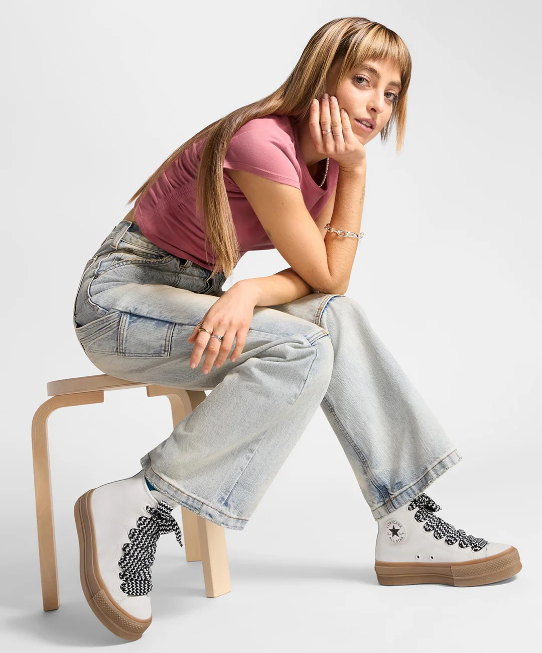 CONVERSE | CHUCK TAYLOR ALL { WHITE - Image 8