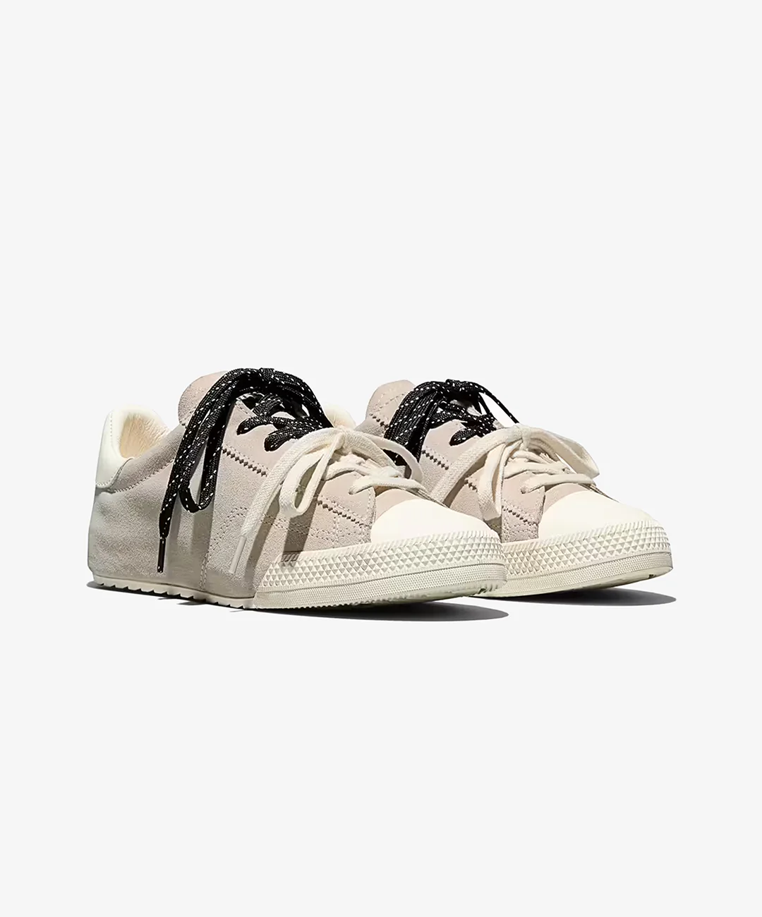 Converse | CHUCK TAYLOR LO { EGRET/EGRET/BLACK - Image 3