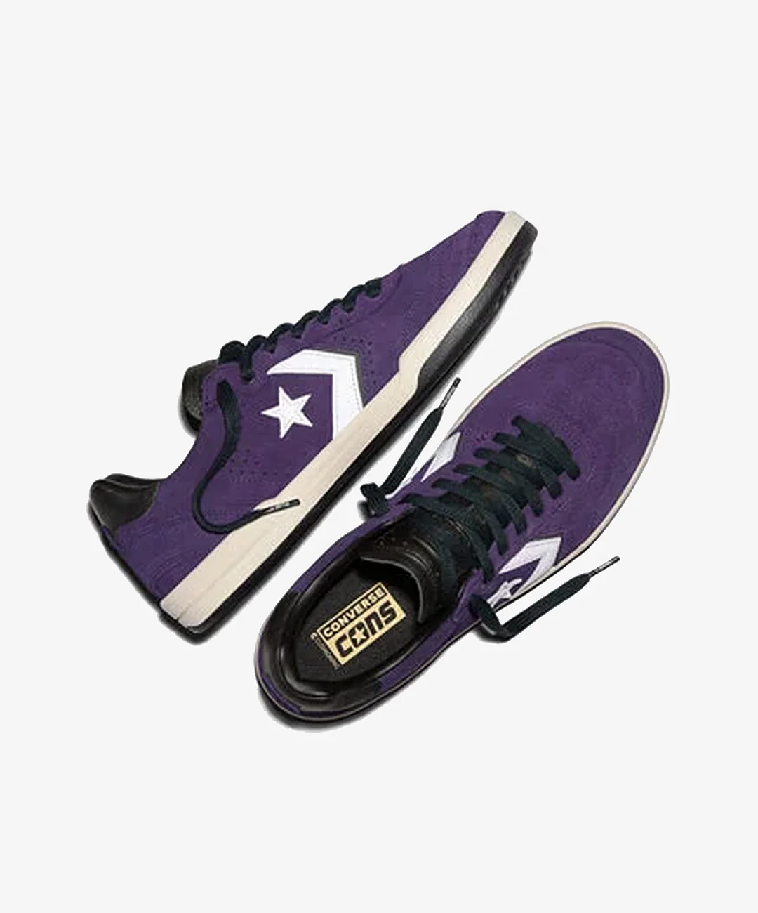 CONVERSE | CONS LOUIE LOPEZ PRO 2 SUEDE { BLACKBERRY JAM PURPLE/BLACK/WHITE - Image 2