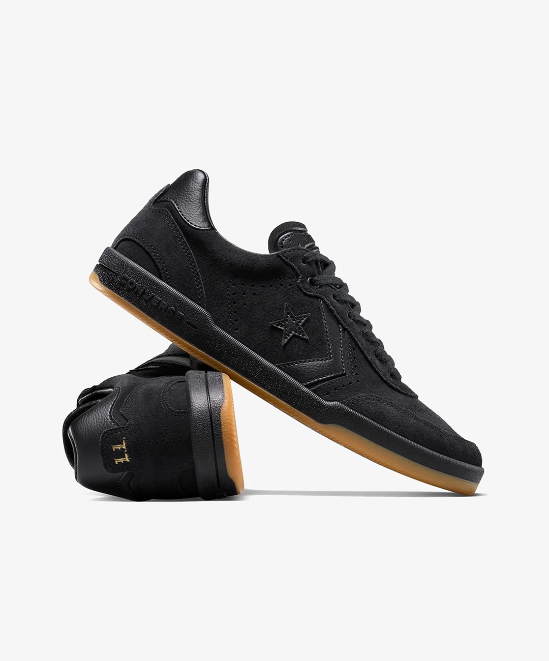 CONVERSE | LOUIE LOPEZ PRO 2 SUEDE OX { BLACK/GUM - Image 4