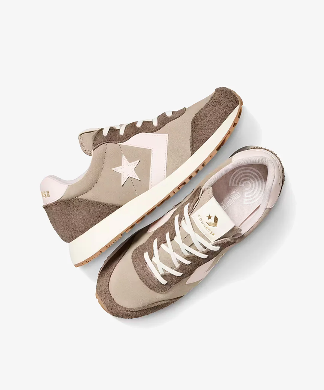 CONVERSE | OMEGA TRAINER { VINTAGE CARGO/SHY FLAMINGO - Image 2